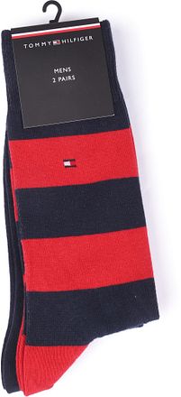 Tommy Hilfiger Sokker 2 Par Rugby Rød