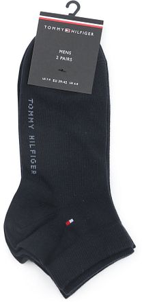 Tommy Hilfiger Chaussettes de Sport Lot de 2 Marine