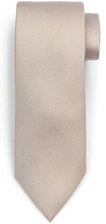Suitable Zijde Stropdas Beige