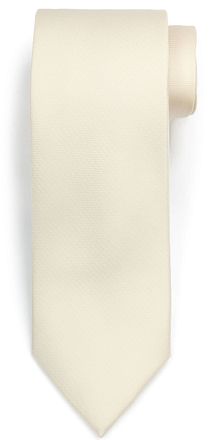 Suitable Silk Tie Ecru