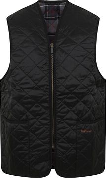 Barbour Waistcoat Quilted Zip-in Black MLI0001-BK91 order online