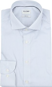 OLYMP Shirt Level 5 Luxury Stripe Light Blue Product