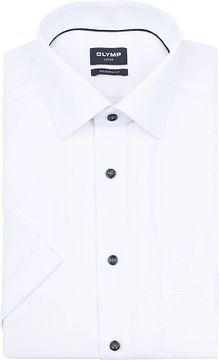 Olymp Luxor Short Sleeve Shirt Structure White Product