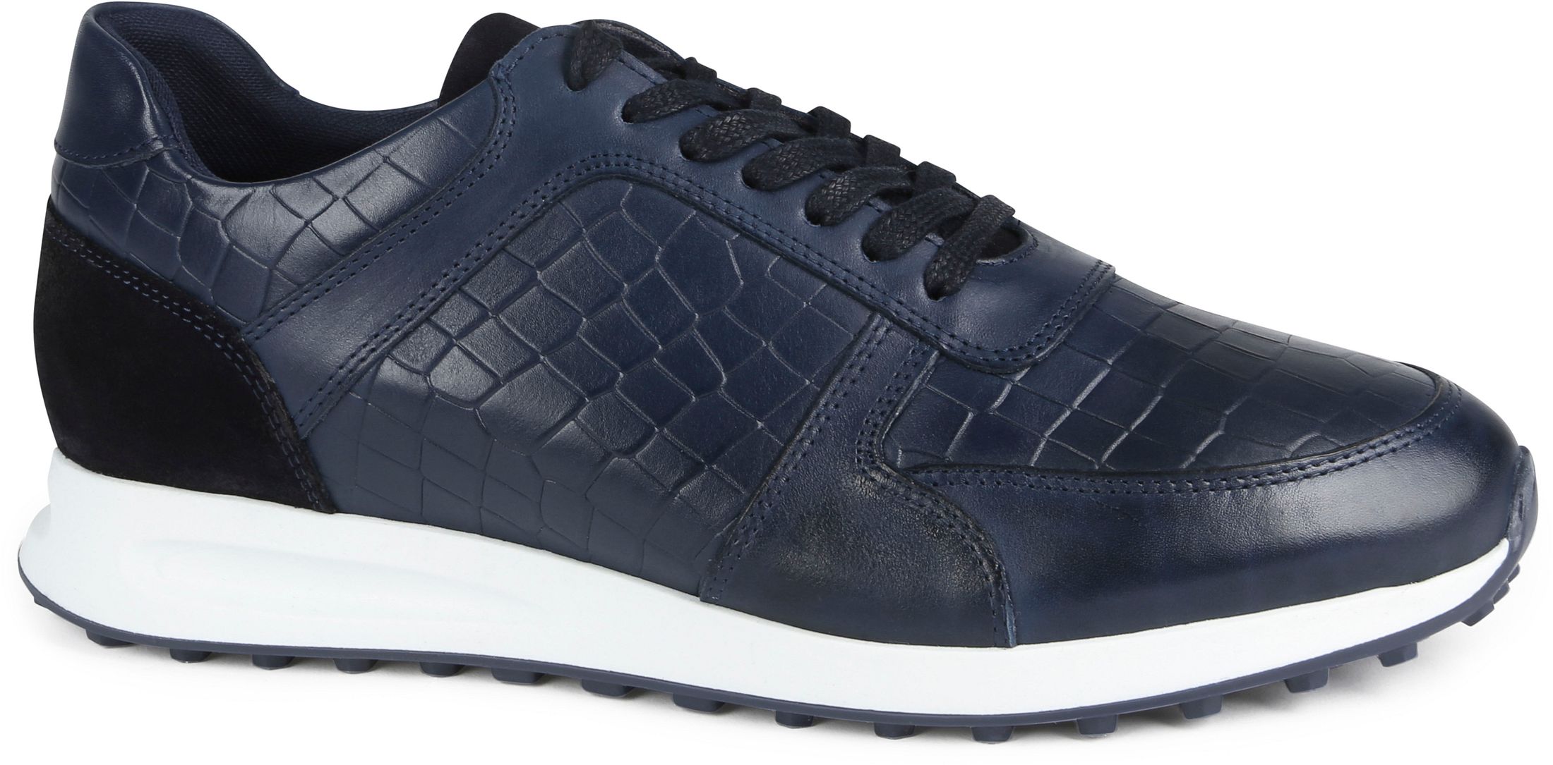 Køb Suitable Sneaker Run Croco Mørkeblå 4431 Navy | Suitable