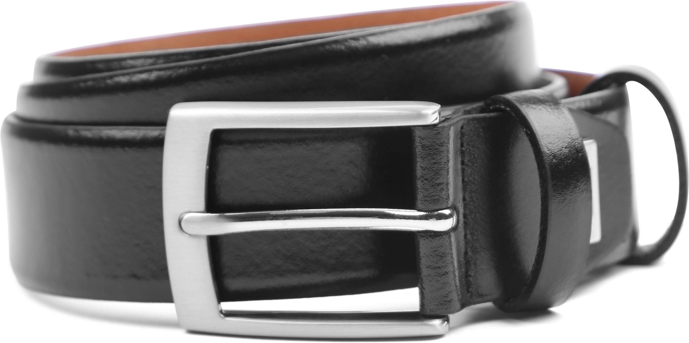 Profuomo Leather Black Belt  PP1R00035 order online | Suitable