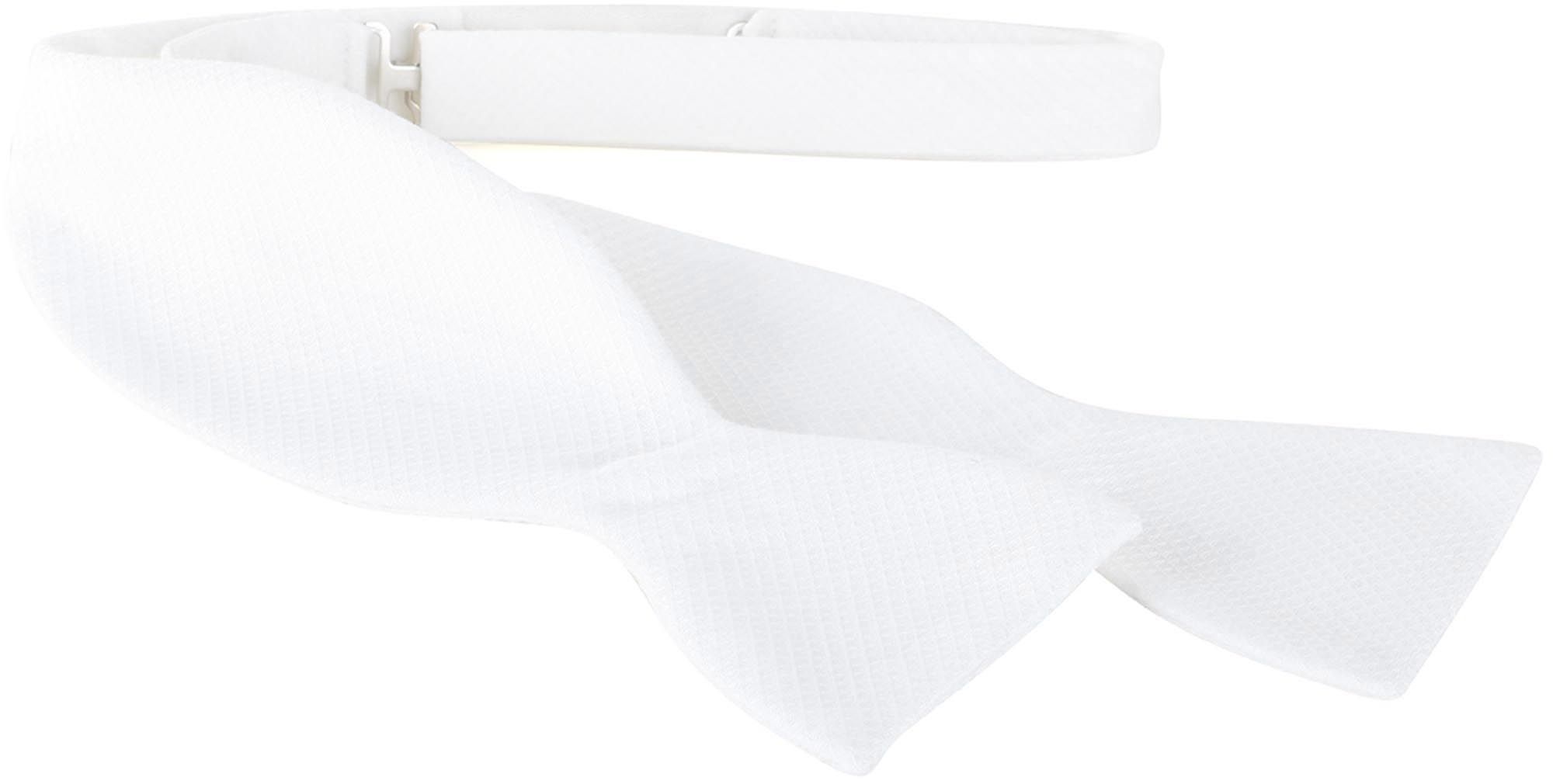 Selbstbinder Frack Fliege Donau Weiß Piqué 31602/6-BTW-DONAU-PIQ zelf