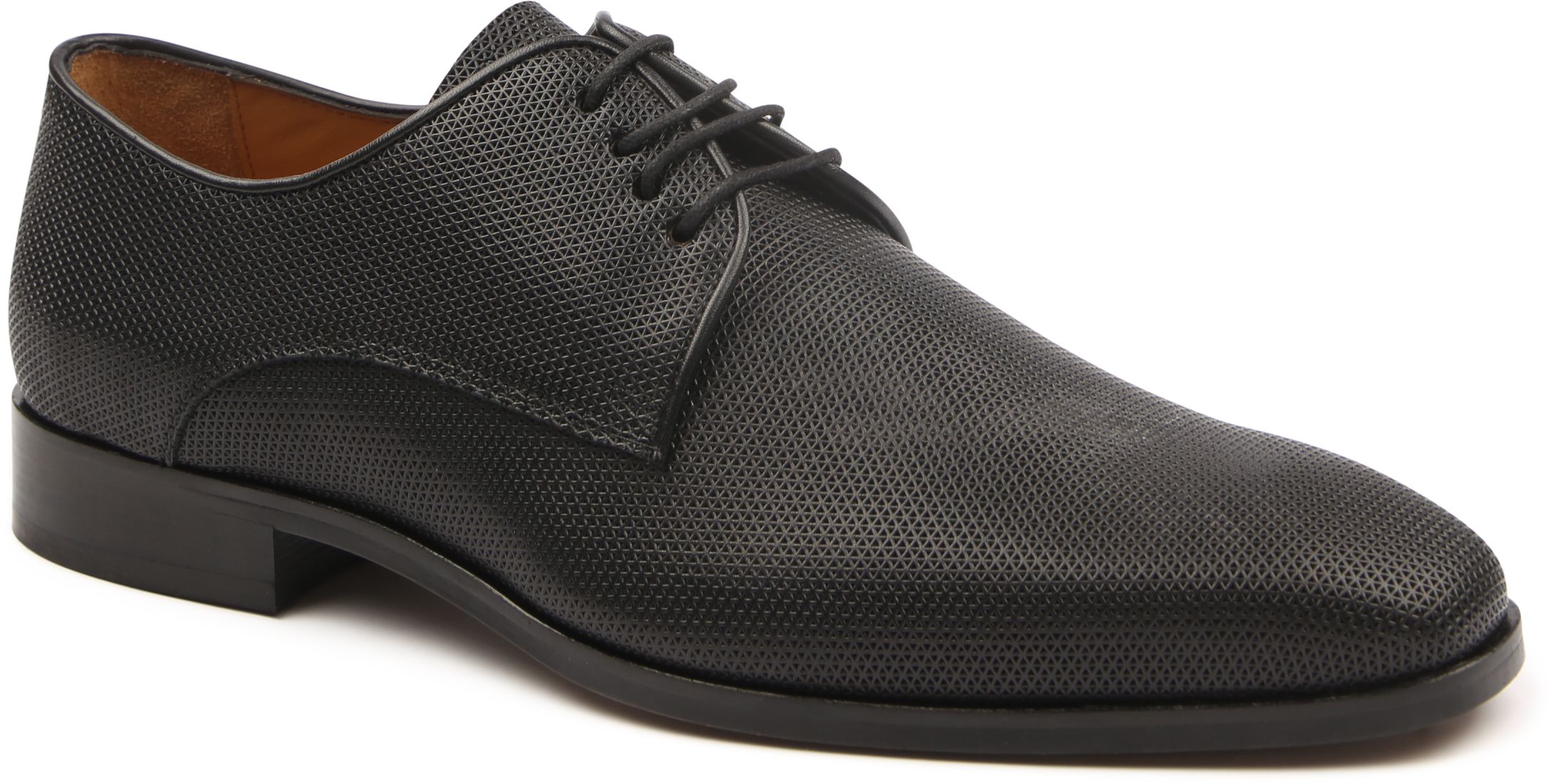 Melik Schoen Derby Wannio Zwart 7674-01-352 BLK kopen | Suitable