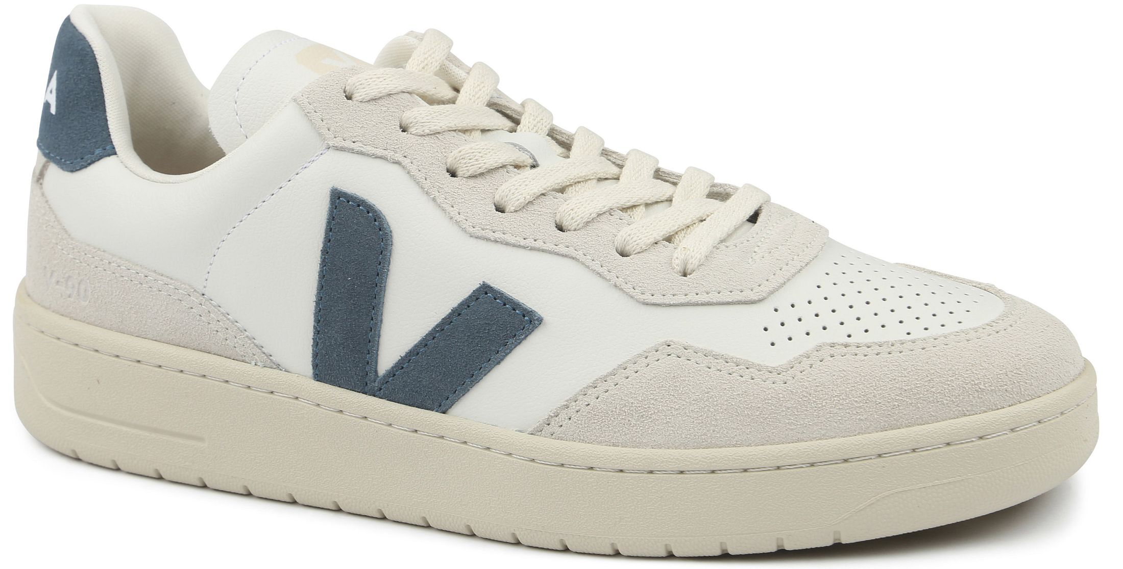 Veja Sneakers V-90 Weiss/Blau kaufen | VD2003845-Extra White California | Suitable
