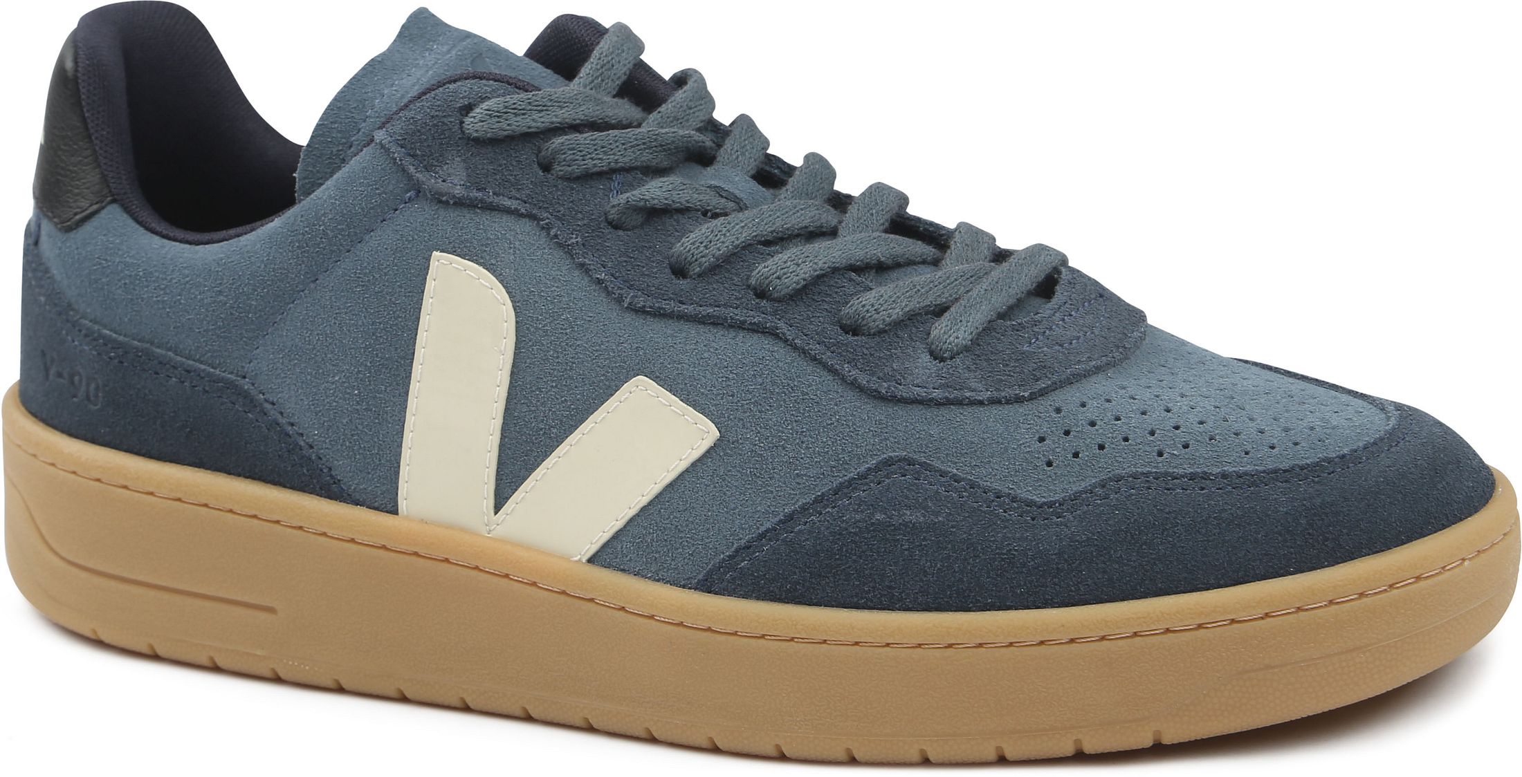 Veja Sneakers V-90 Wildleder Blau VD0303848-California Pierre