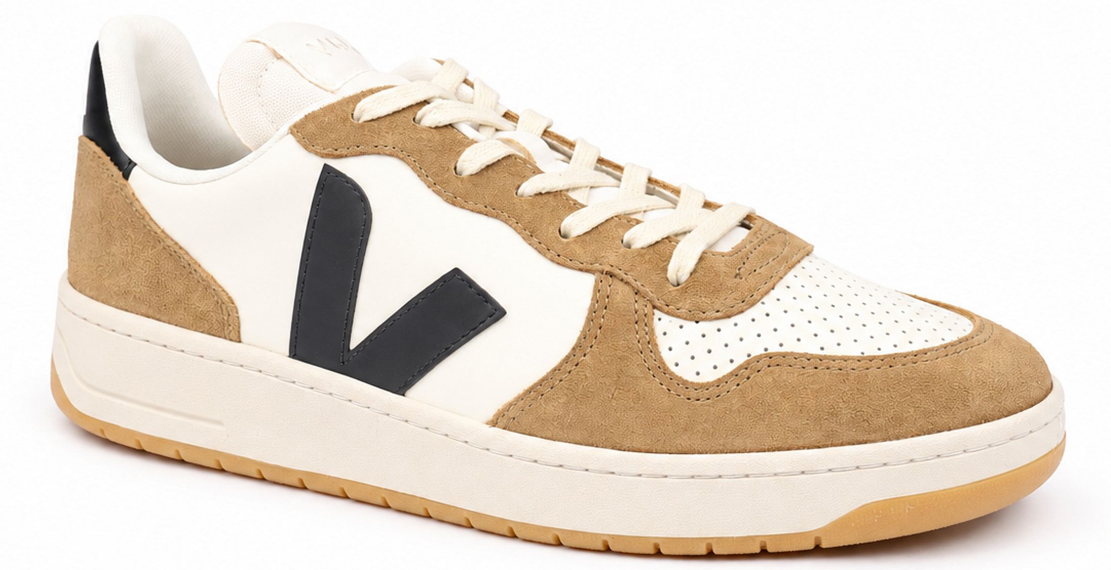Køb Veja Sneakers V-10 Brun Sort VI0221444-Pure Black Tent | Suitable