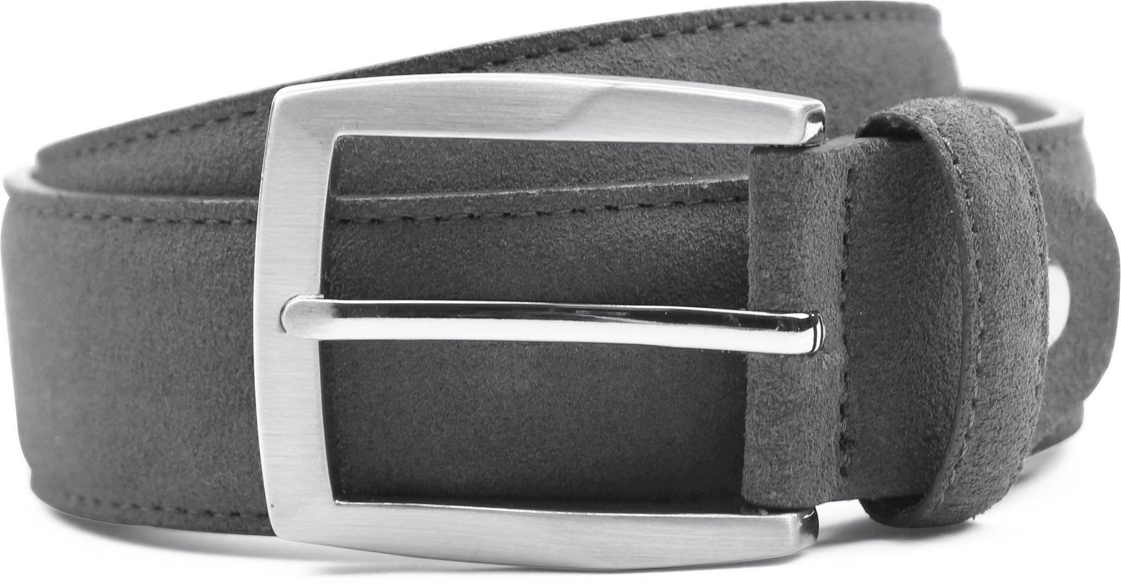 Suitable Belt Suede Leather Grey order online | 1107334-862 | Suitable Slovenia