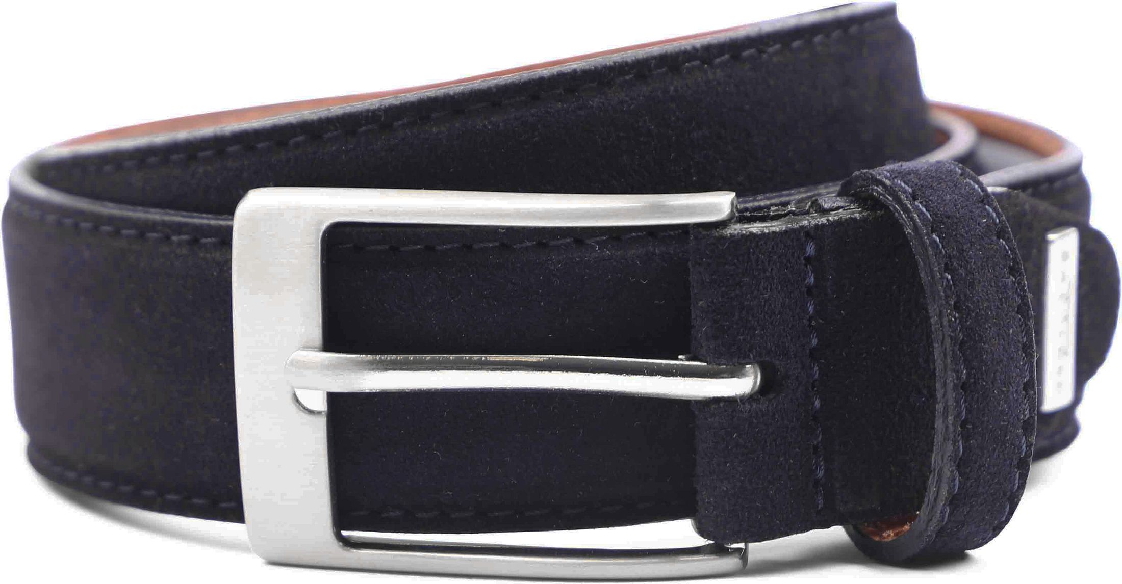 Profuomo Suede Dark blue Belt PP1R00043 order online | Suitable