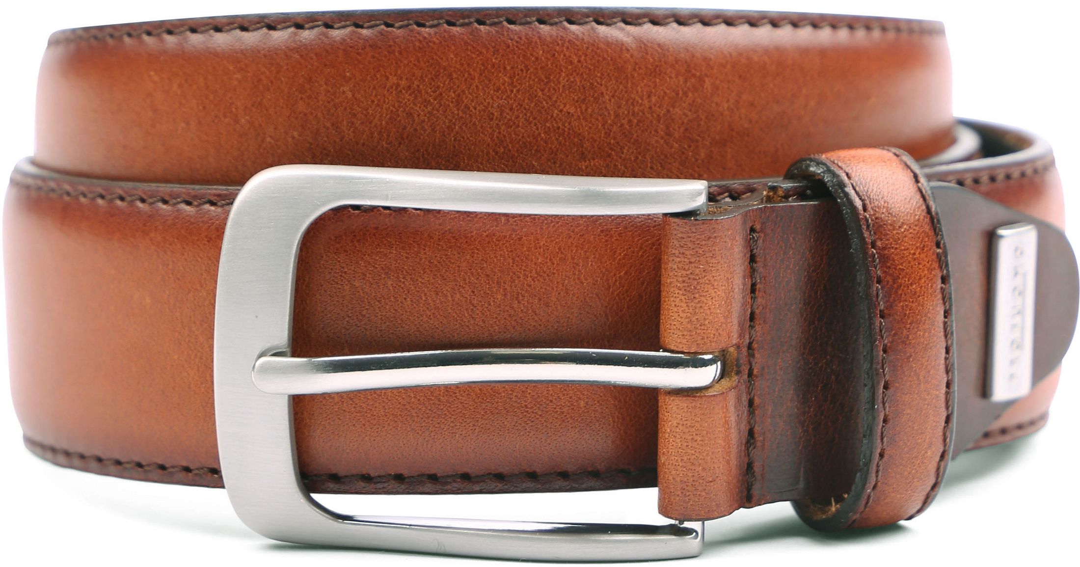 Profuomo Leren Riem Polish Cognac PP1R00079