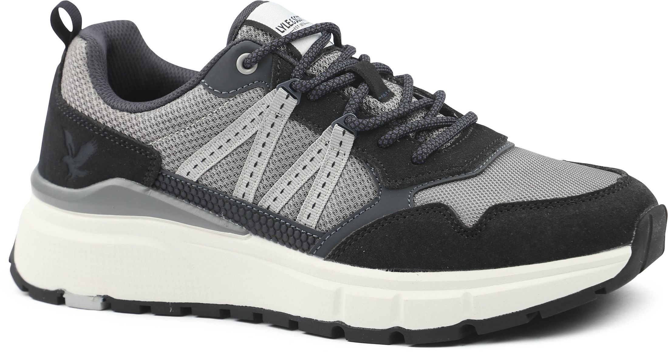 Lyle & Scott Sneaker Lennox Askegrå STARFLEX006-663