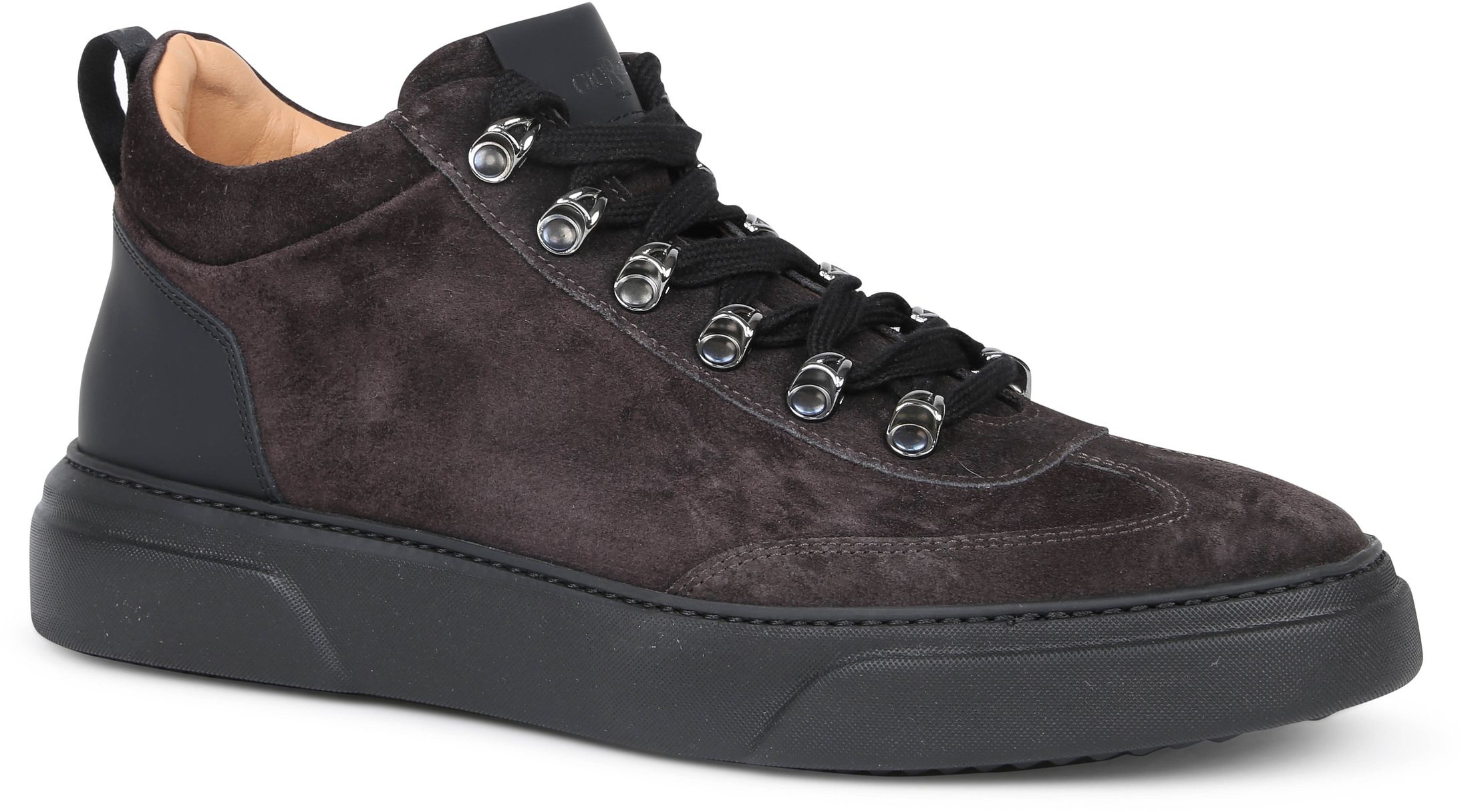 Giorgio Baskets Fat Boy Marron Foncé commander en ligne | HE980145CAMP03 249 Asphalt + Nero | Suitable Luxembourg