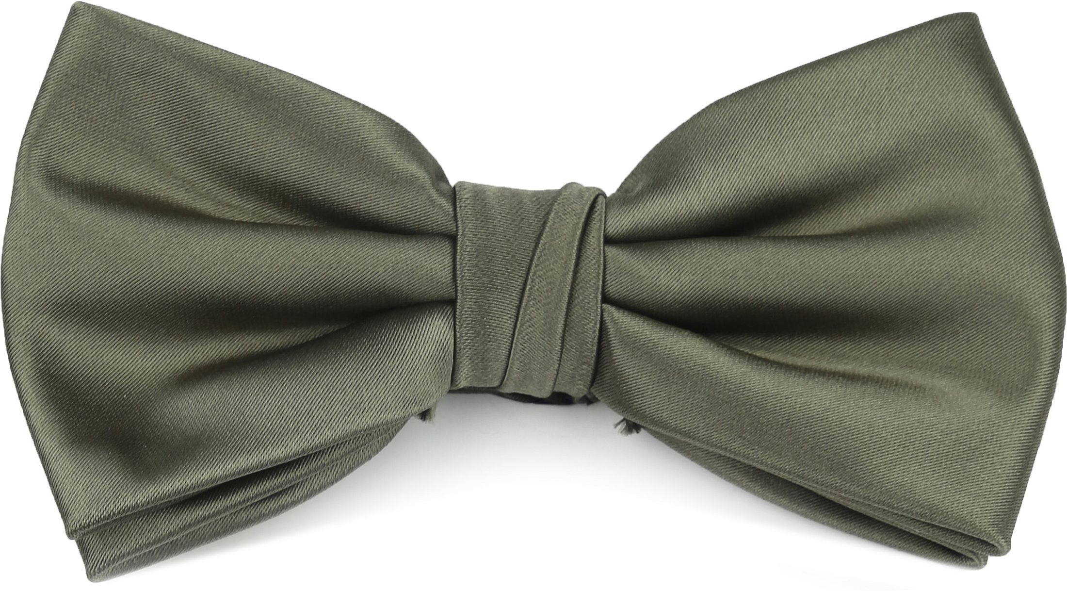 Suitable Satin Bow Olive BT-OL-SATIN-STBL-04