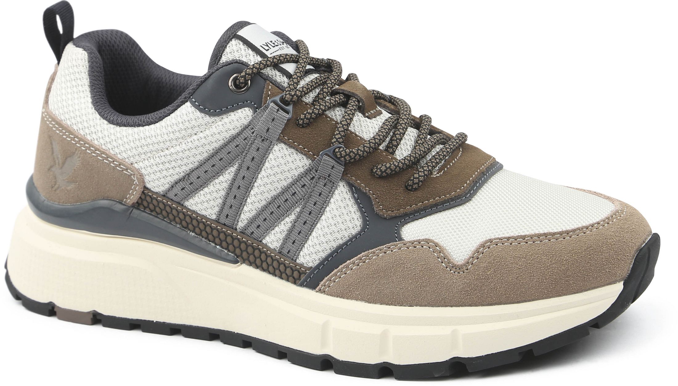 Lyle & Scott Sneaker Lennox Earth Grønne STARFLEX006-10
