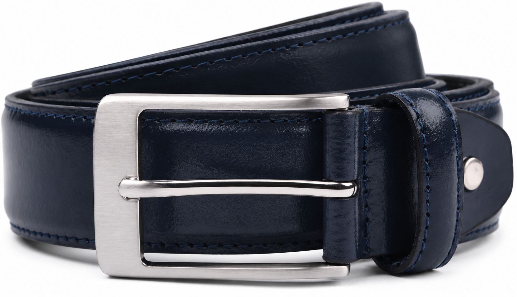 Suitable Riem Leer Navy 1100438-040 kopen | Suitable