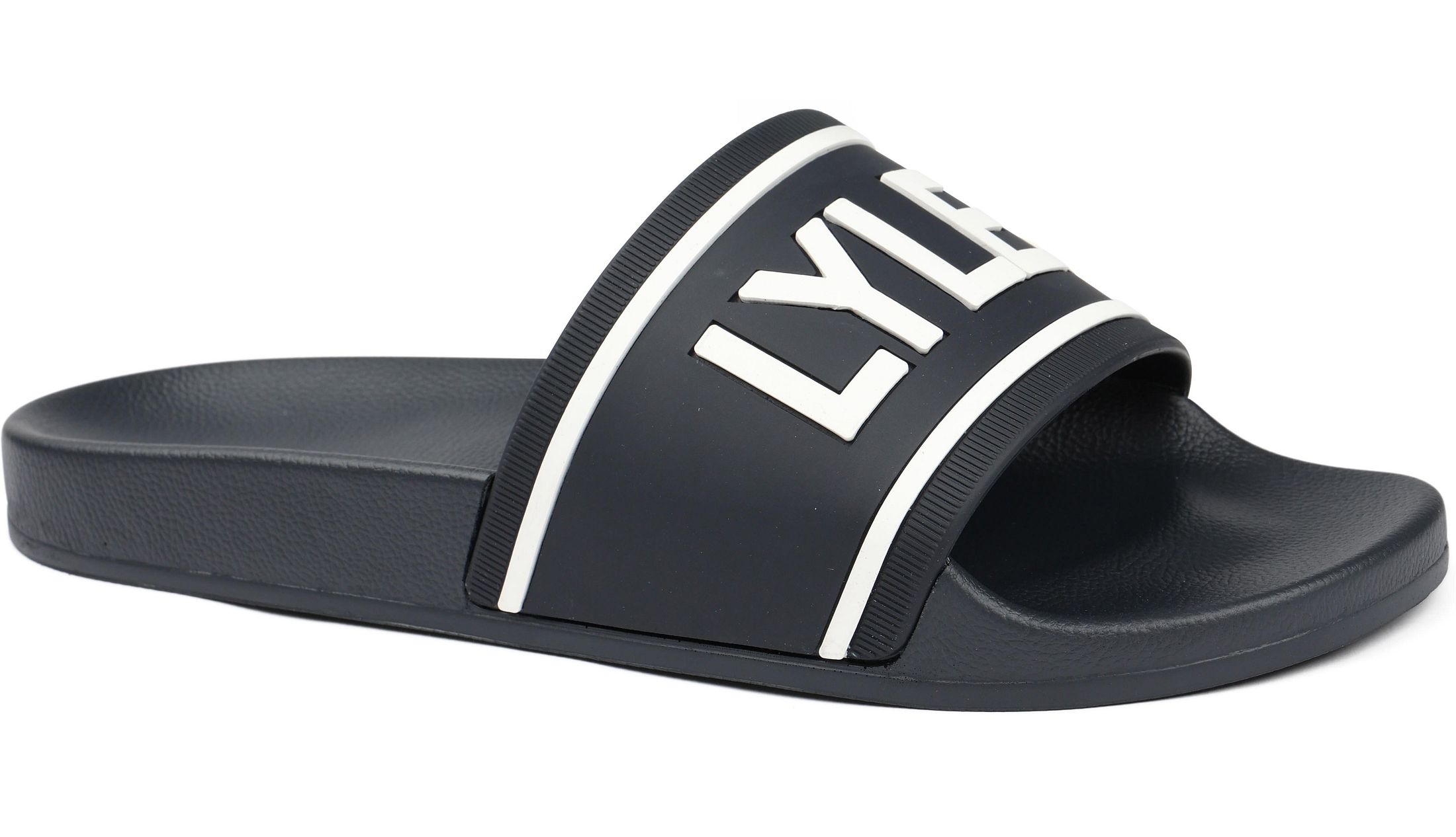 Lyle & Scott Tofflor Marinblå FW2200-Z271