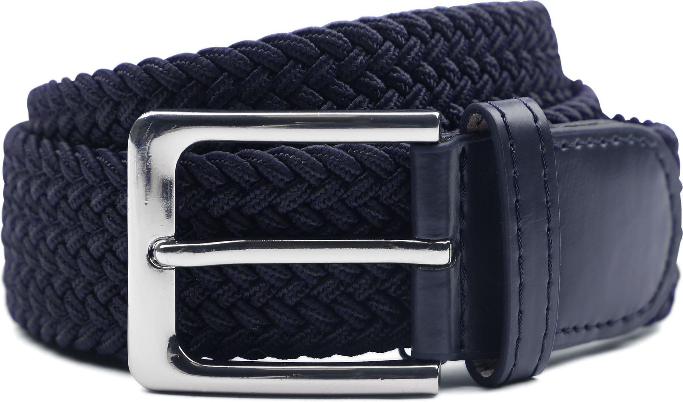 Suitable Cintura Blu Riem Elastisch Navy 