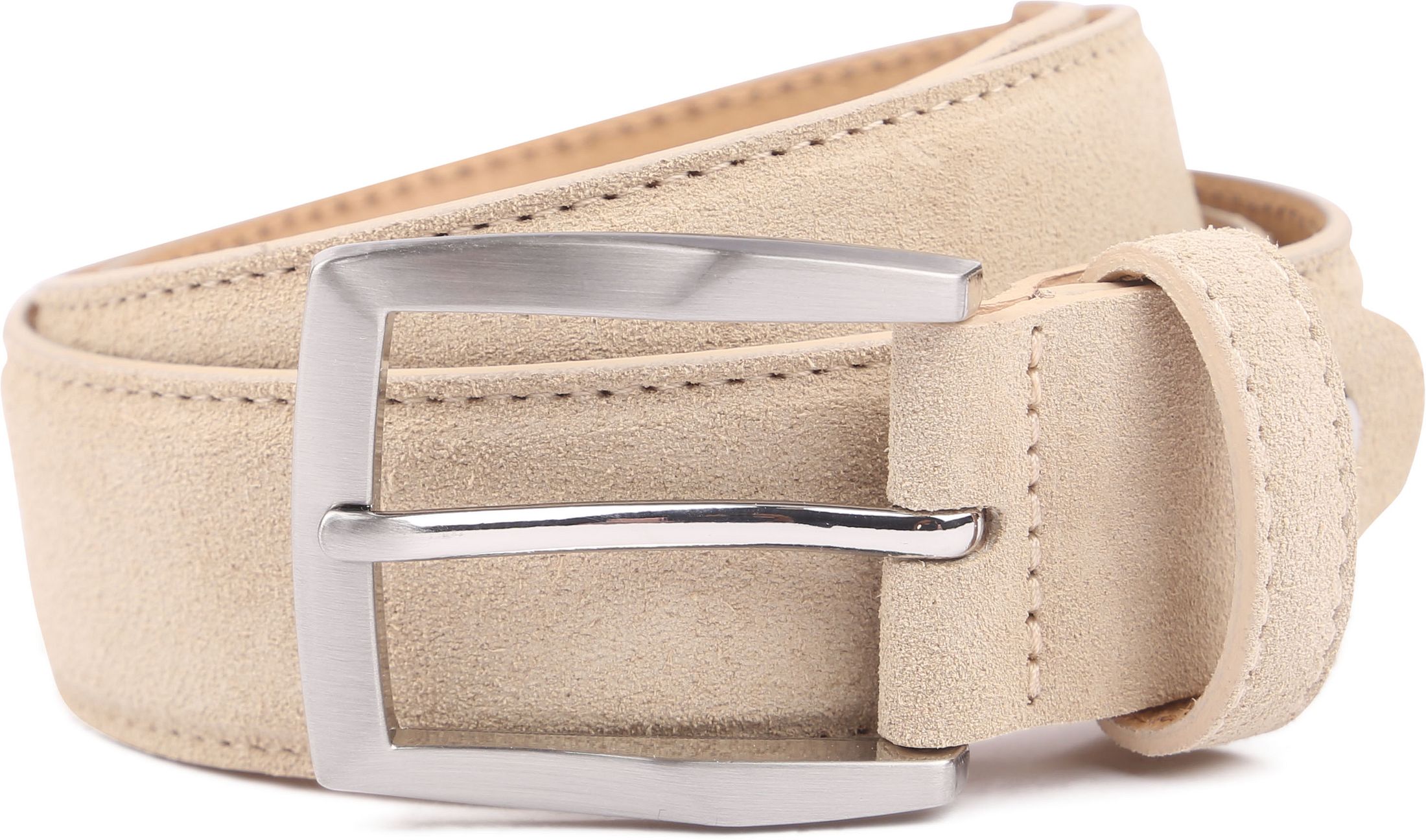 Køb Suitable bælte i ruskindslæder i lys beige 1107331.RevisedBeige | Suitable