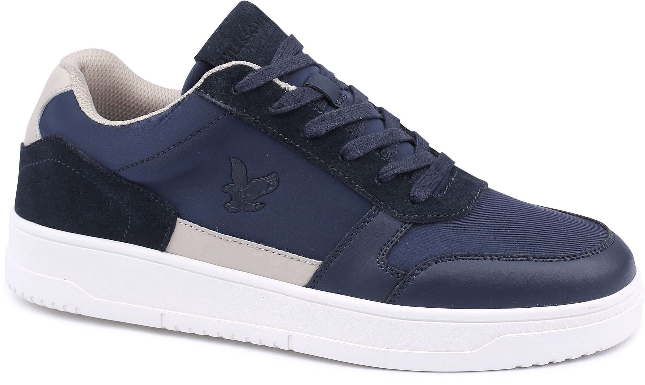 Lyle & Scott Sneakers Sko Croy Blå Melert LCC001F5TM - NAVY
