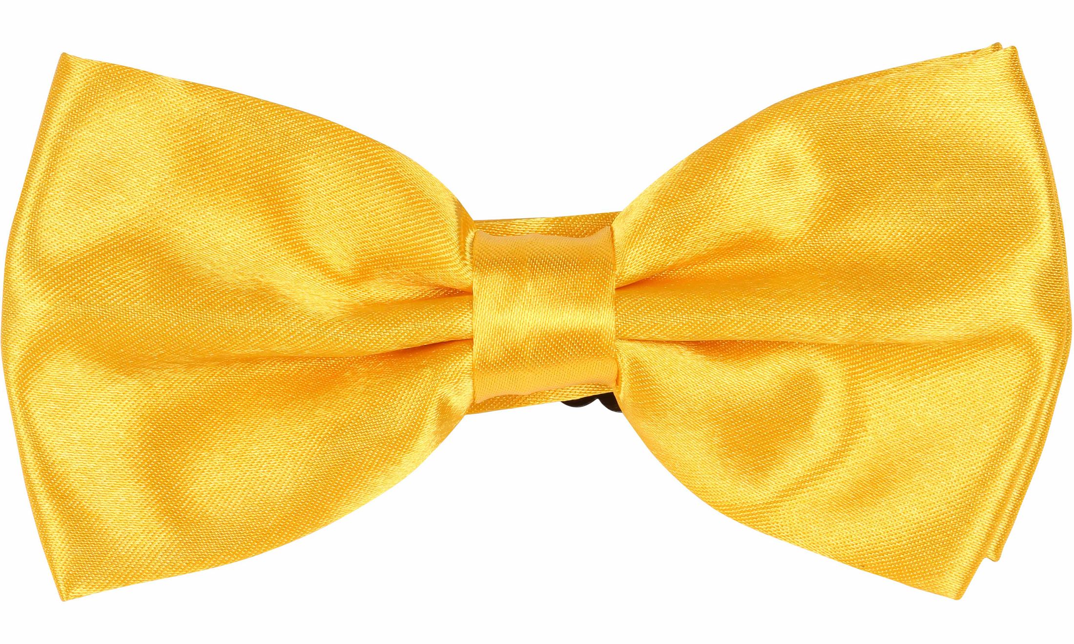 Suitable Satin Bow Tie Yellow BTST-13 Gold order online | Suitable