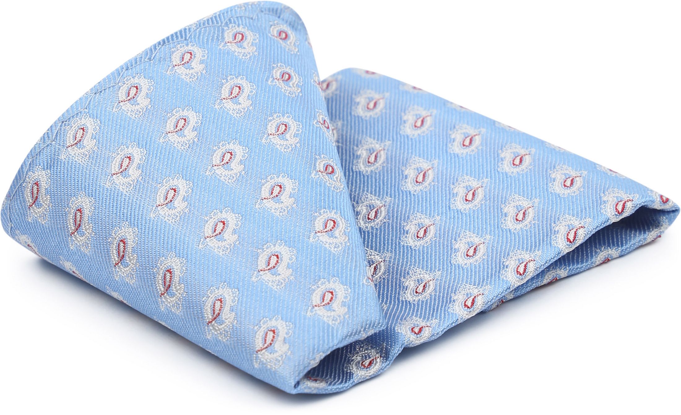 Suitable Silk Necktie Lightblue Print order online | PO24-06 | Suitable Hungary