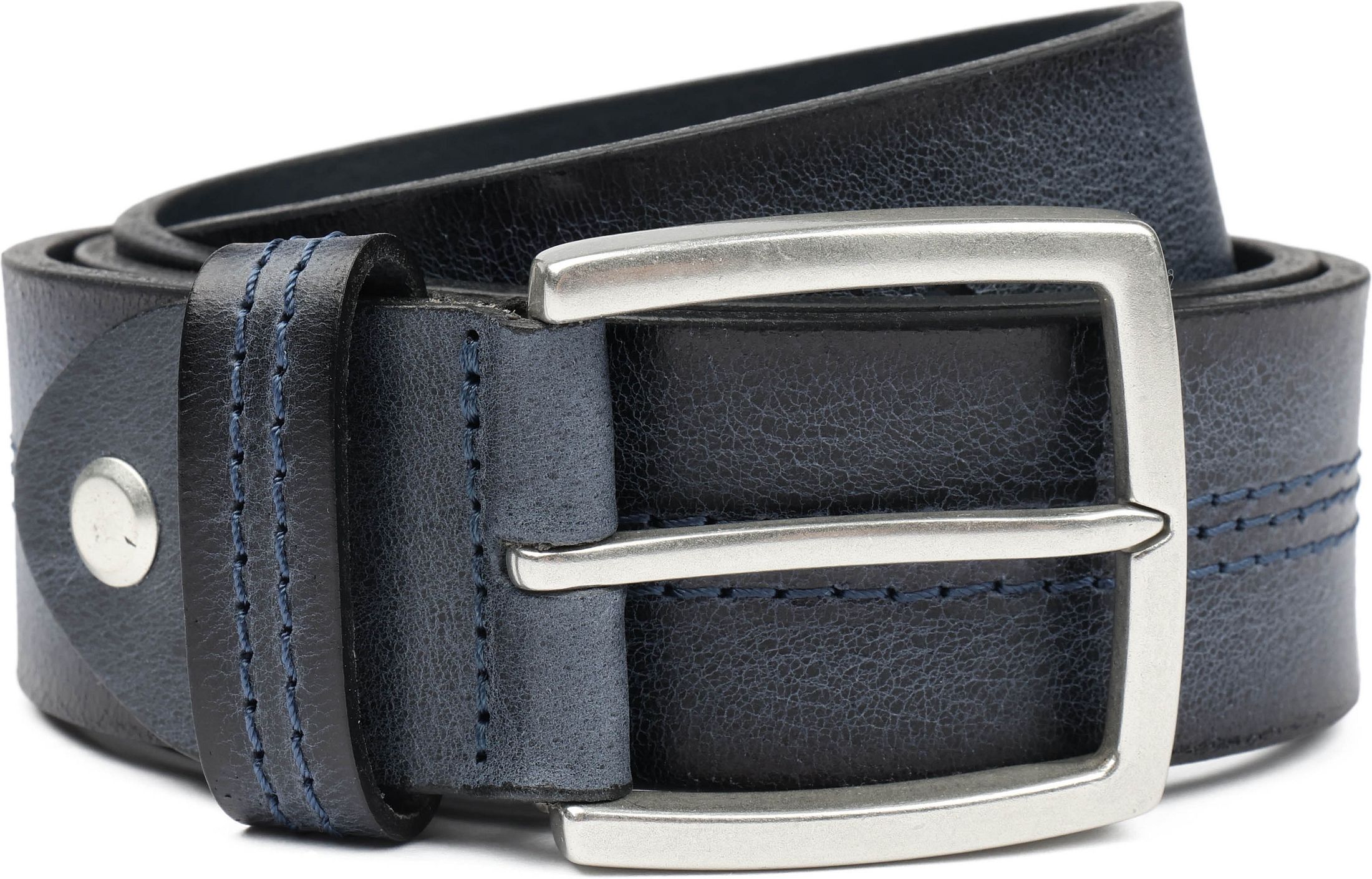 Suitable Belt Leather Navy 1100379-040 order online | Suitable