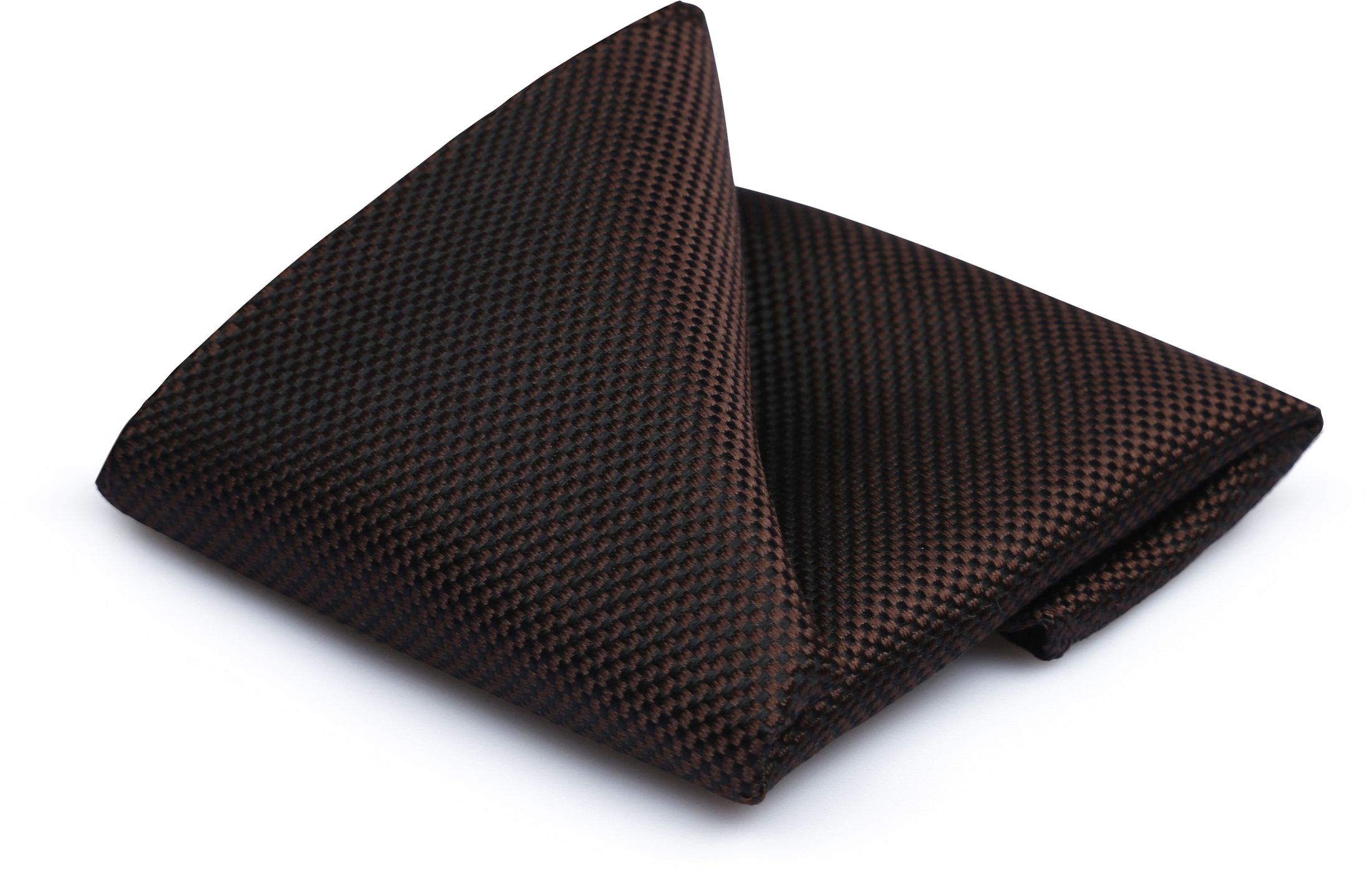 Suitable Pochette de Costume Soie Marron POOXF-17 Chocolat commander en ligne | Suitable