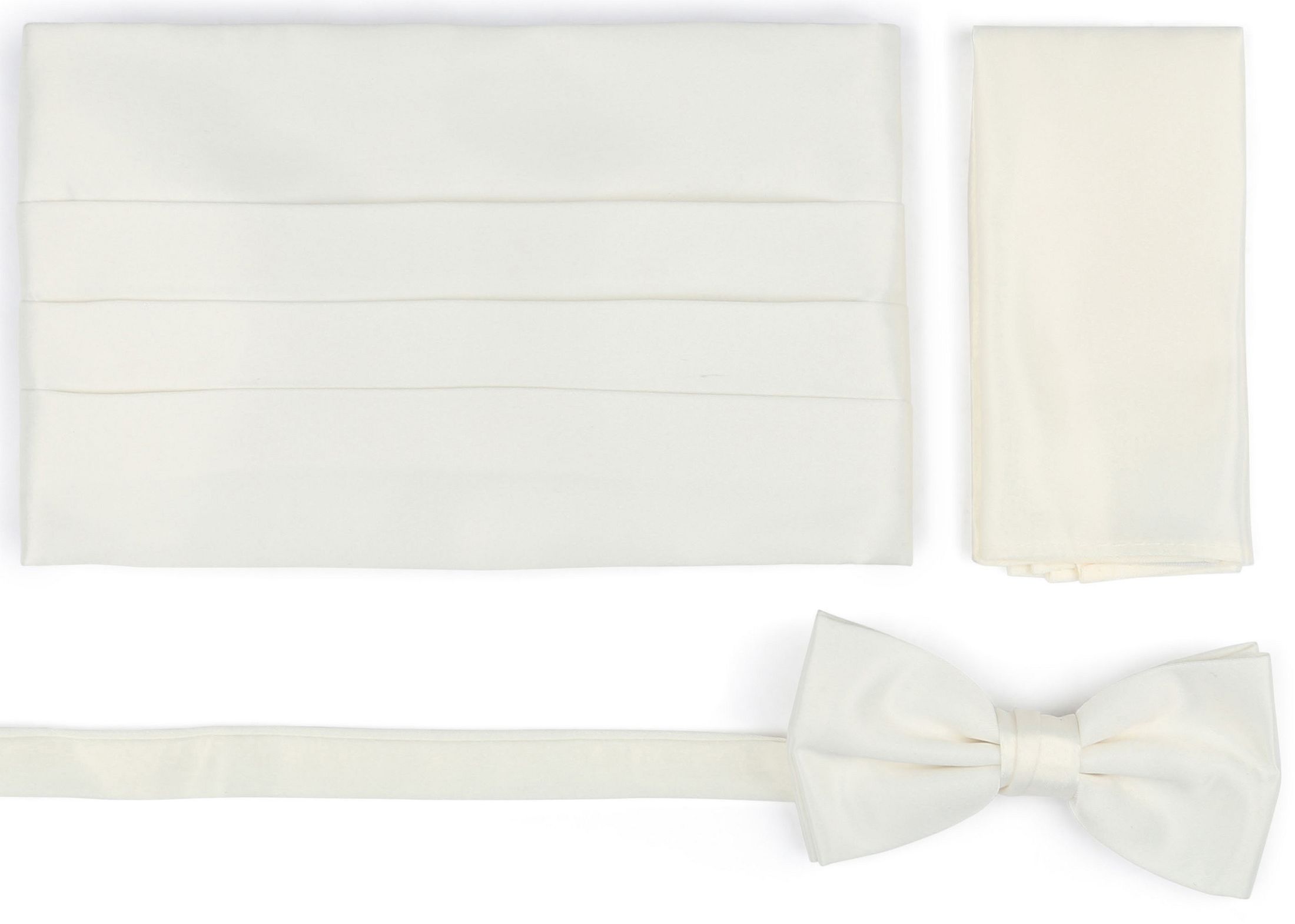 Suitable Cumberband Bow Tie Set Off White CU-GALA-BASIC-23.03 order online | Suitable
