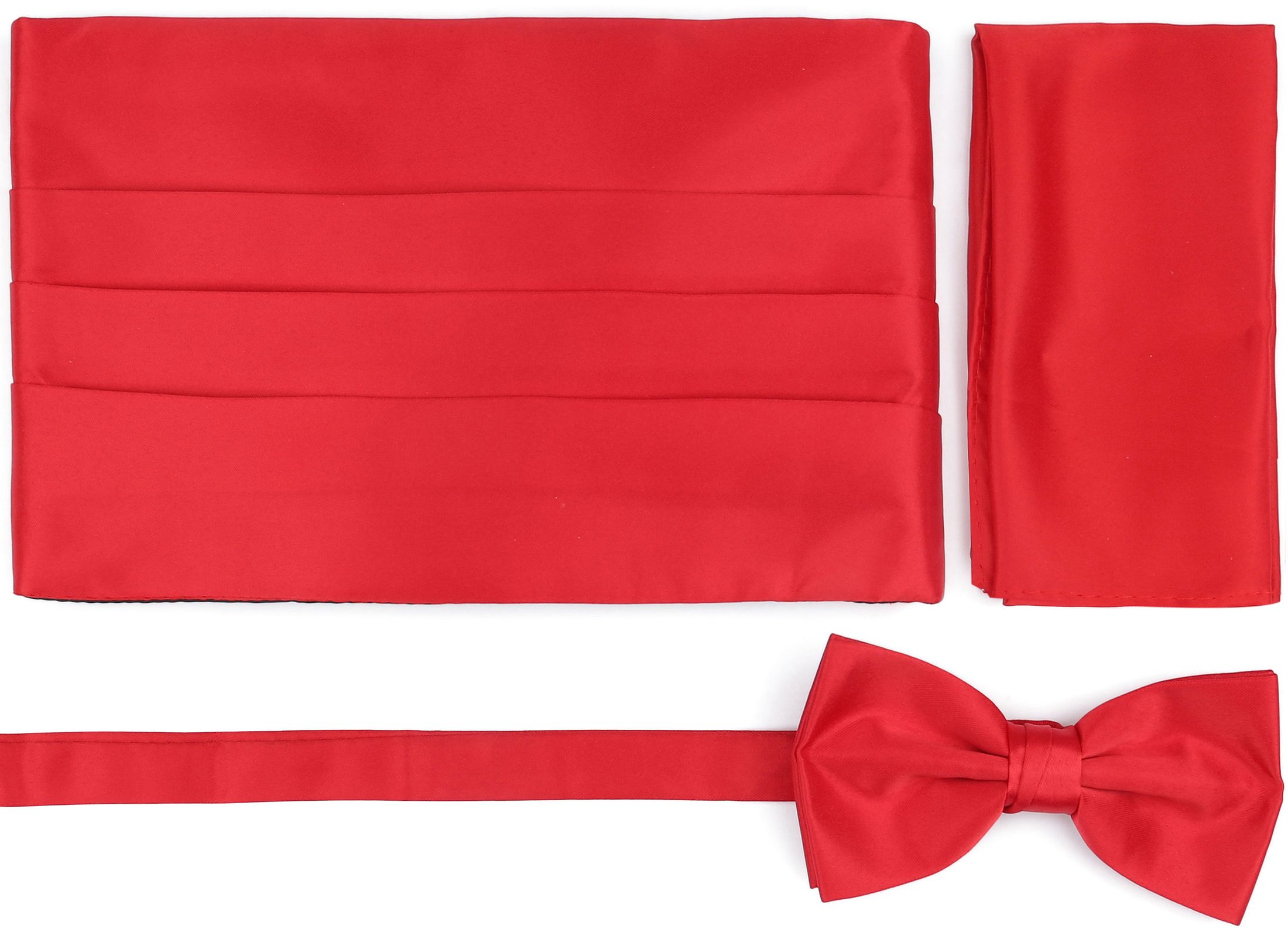 Suitable Cumberband Bow Tie Set Red order online | CU-GALA-BASIC-23.02 | Suitable Greece