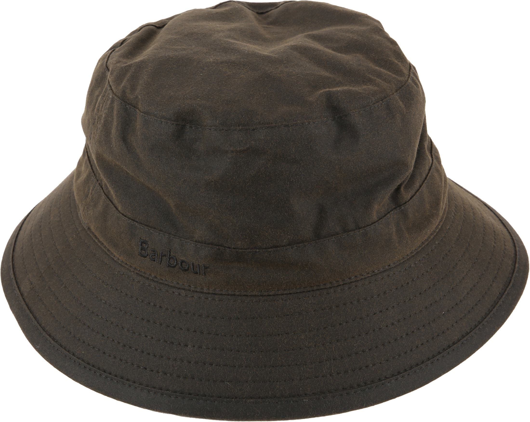 Barbour Chapeau Ciré Vert MHA0001-OL71 commander en ligne | Suitable