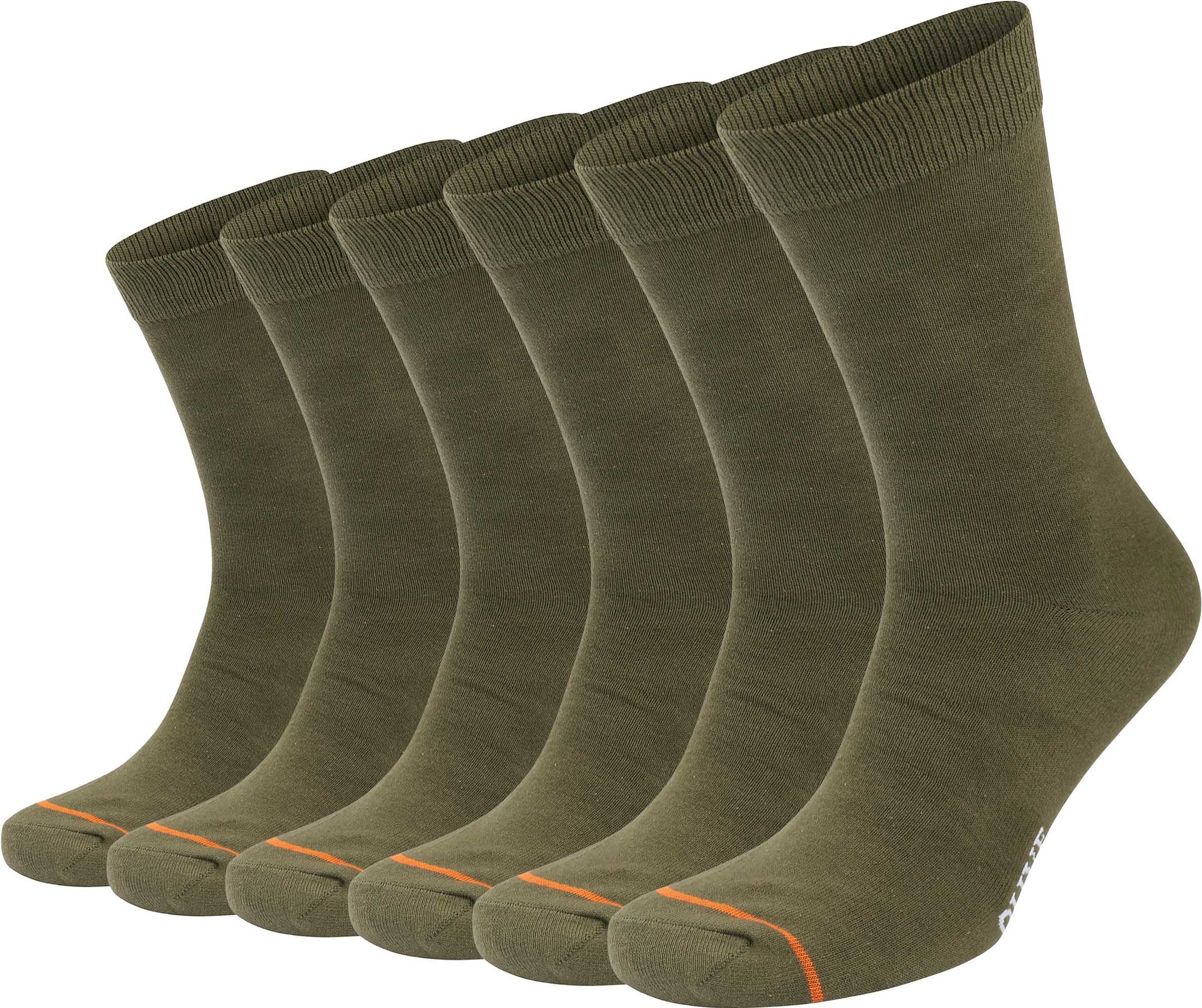 Suitable calze Verde scuro SCK-21 Olv 6-pack