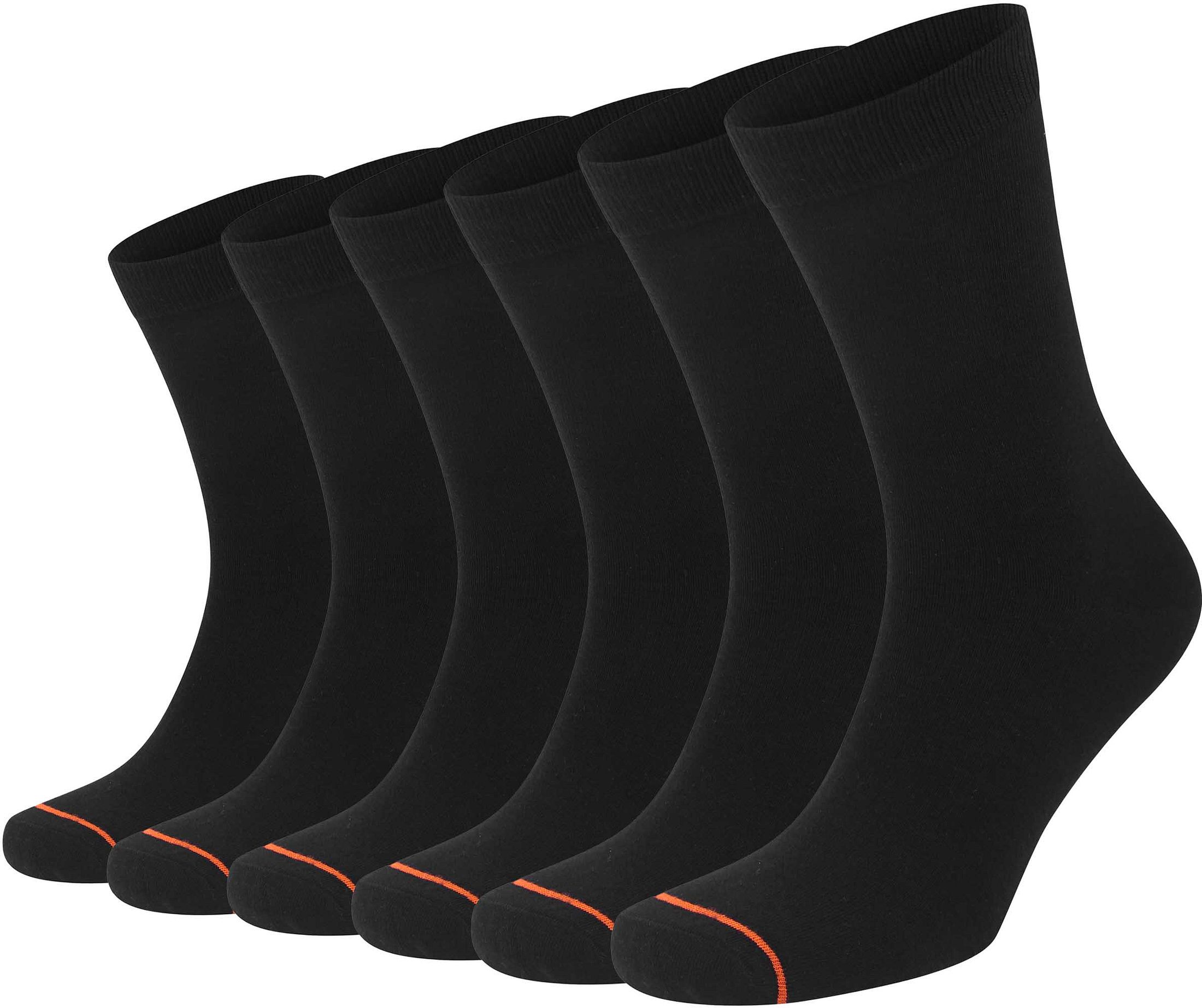 Suitable Chaussettes 6 Paires Bio Noir SCK-21 Blc commander en ligne | Suitable