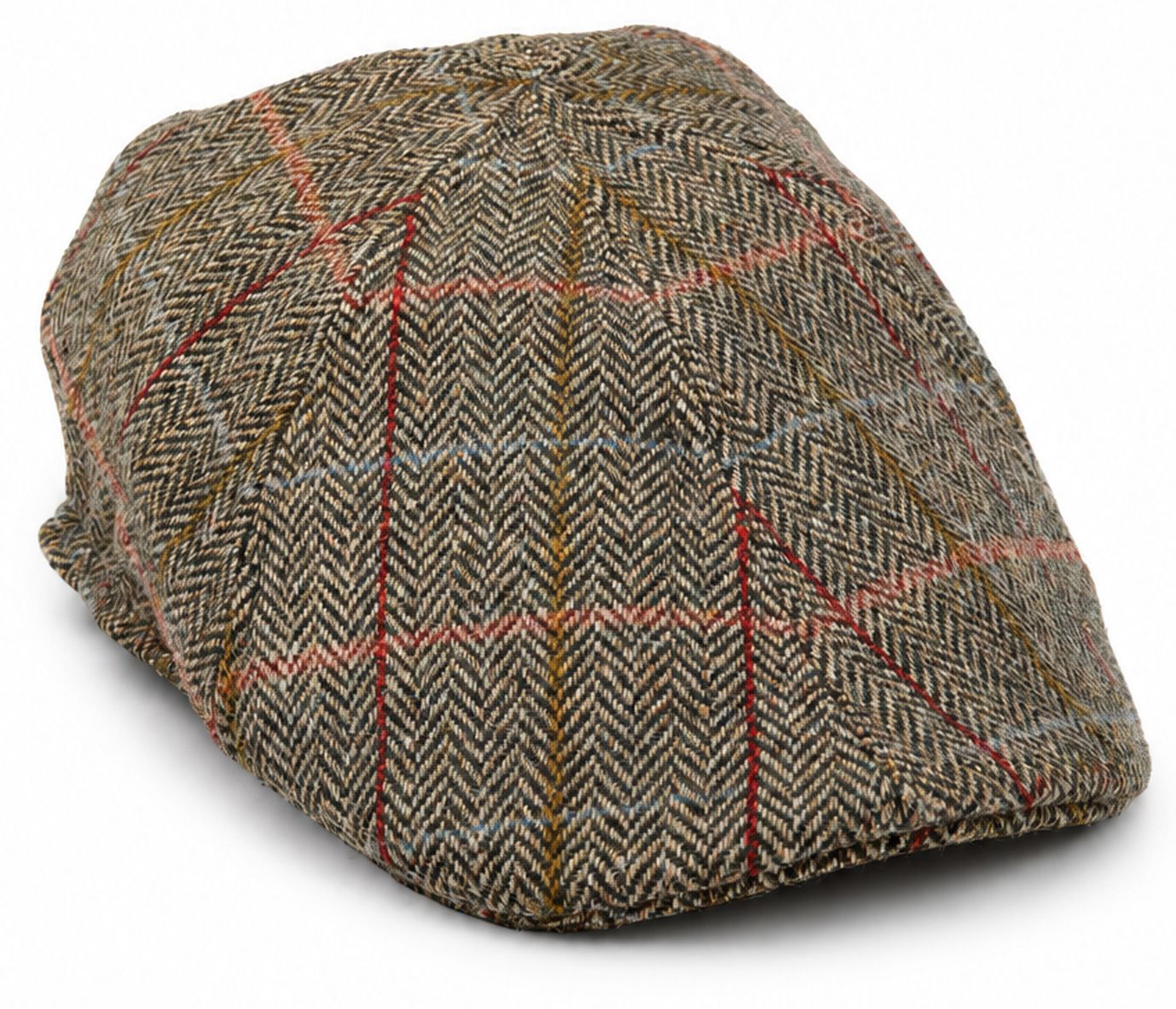 Suitable Flat Cap Wool Check Groen FLCAP-LMBS-STBL-023 kopen | Suitable