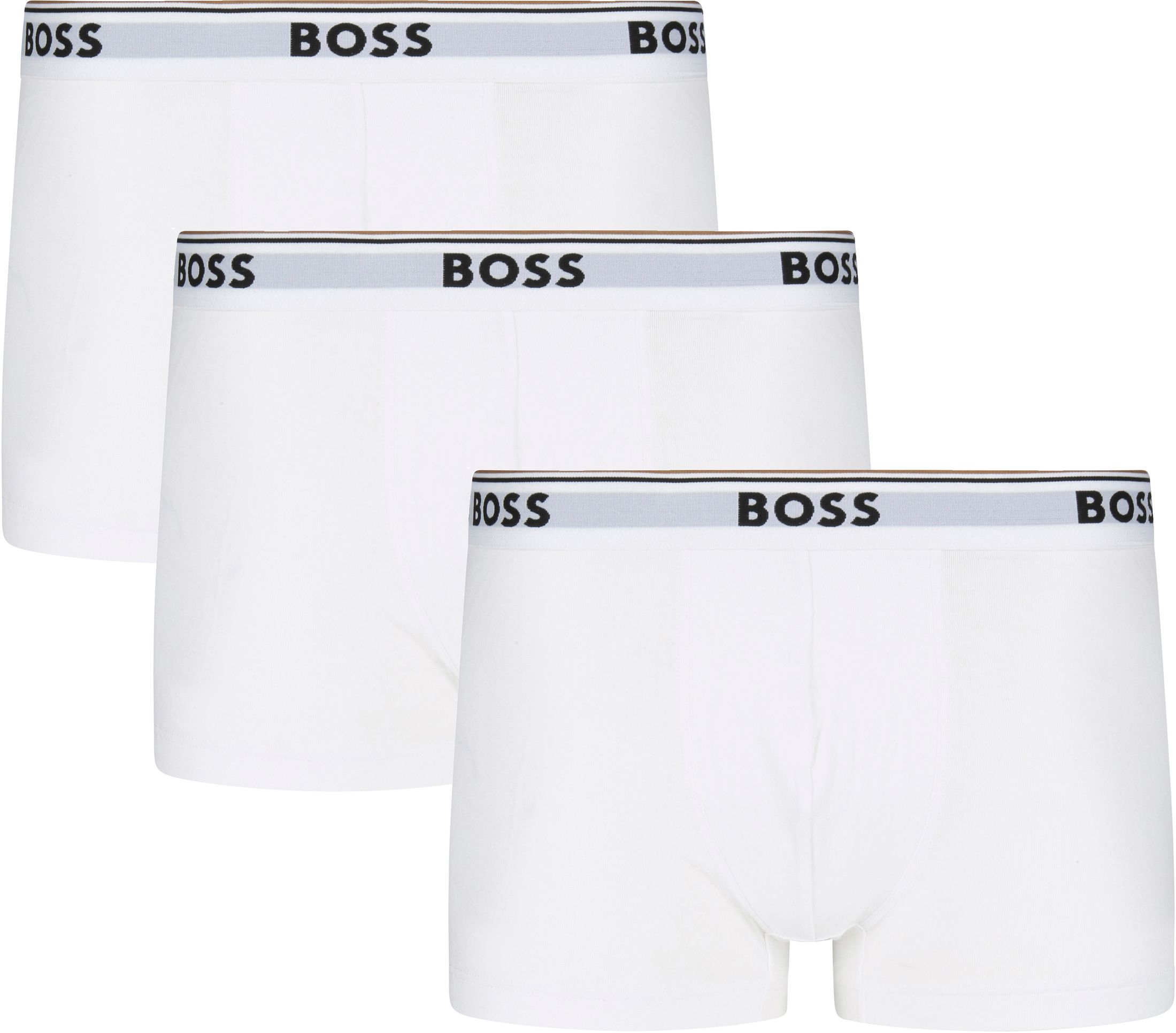 BOSS Korte Boxershorts Power 3-Pack 100 50475274-100