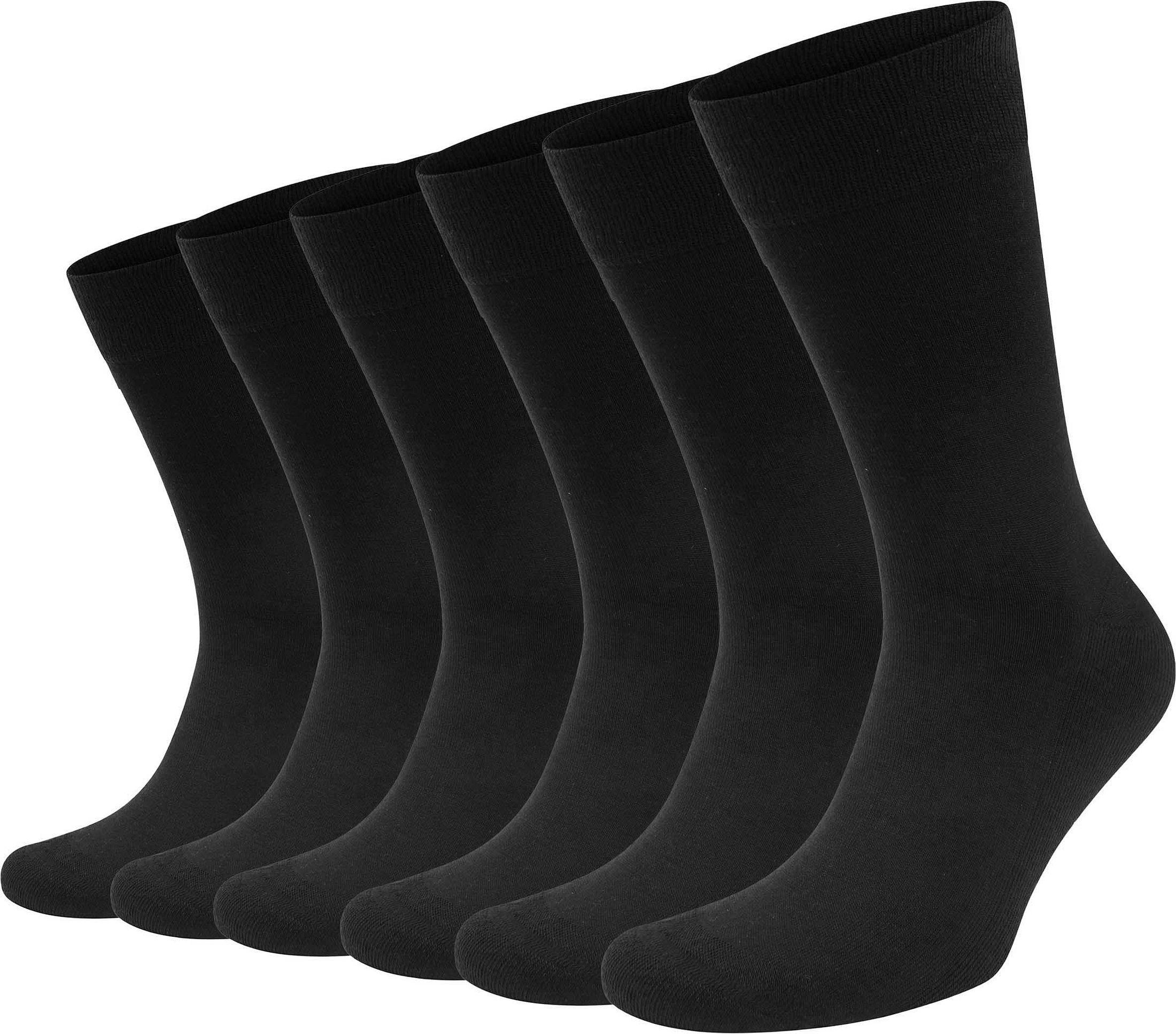 Suitable Merino Sokken Zwart 6-Pack kopen | Suitable