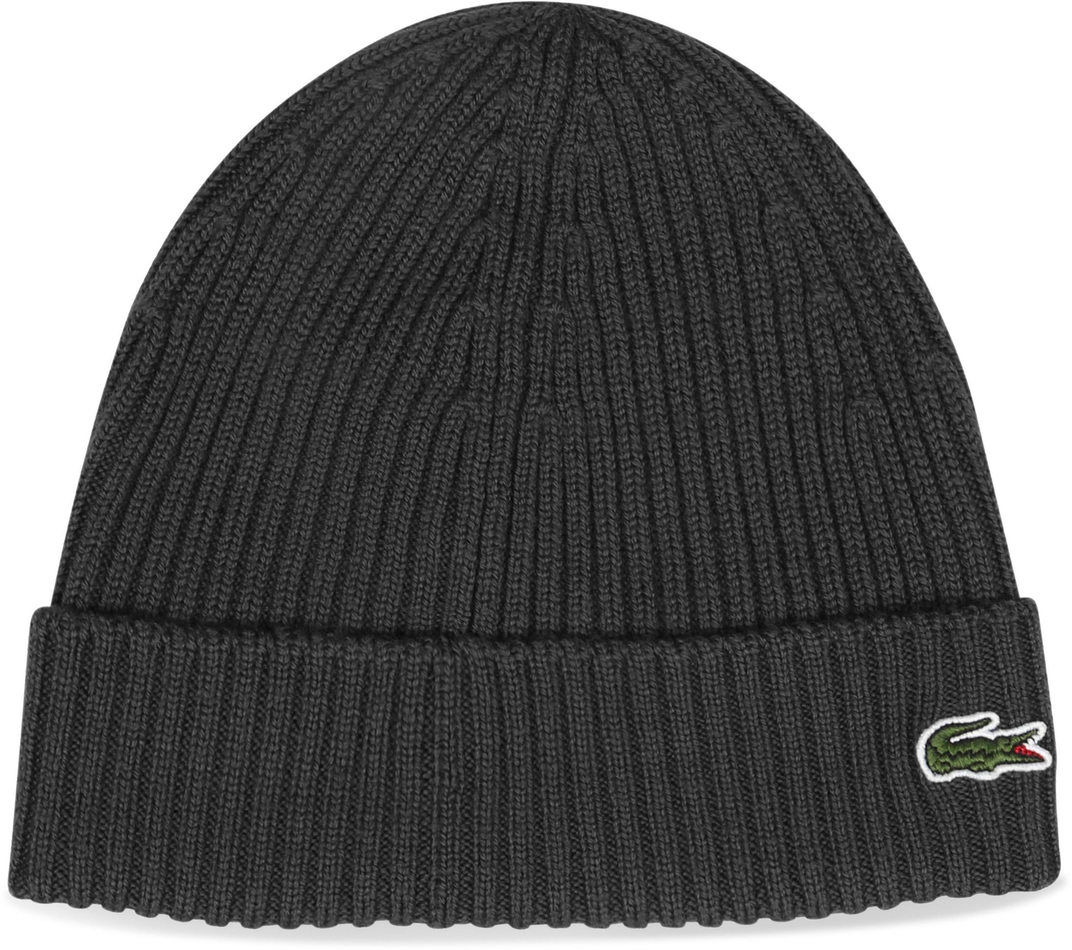 Lacoste Bonnet Laine Knitted Noir RB0001-031 commander en ligne | Suitable