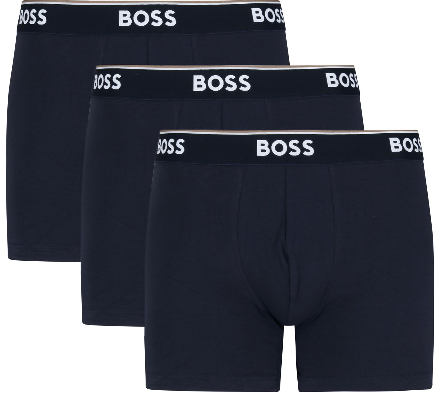 BOSS Boxershorts Power 3-Pack Donkerblauw 480 50475282-480 kopen | Suitable