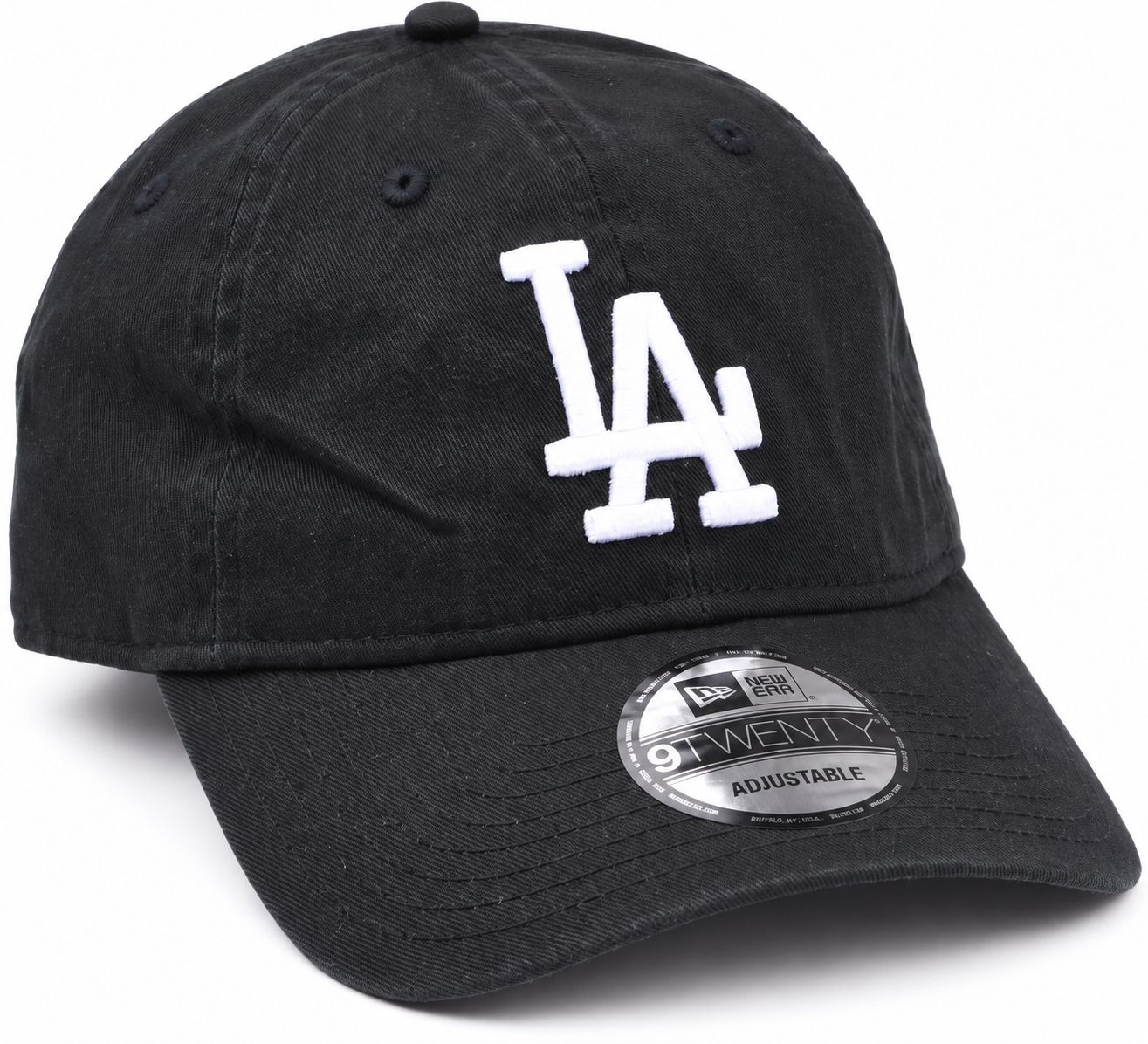 New Era LA Dodgers Cap Czarny 60579077-BLCKWHI