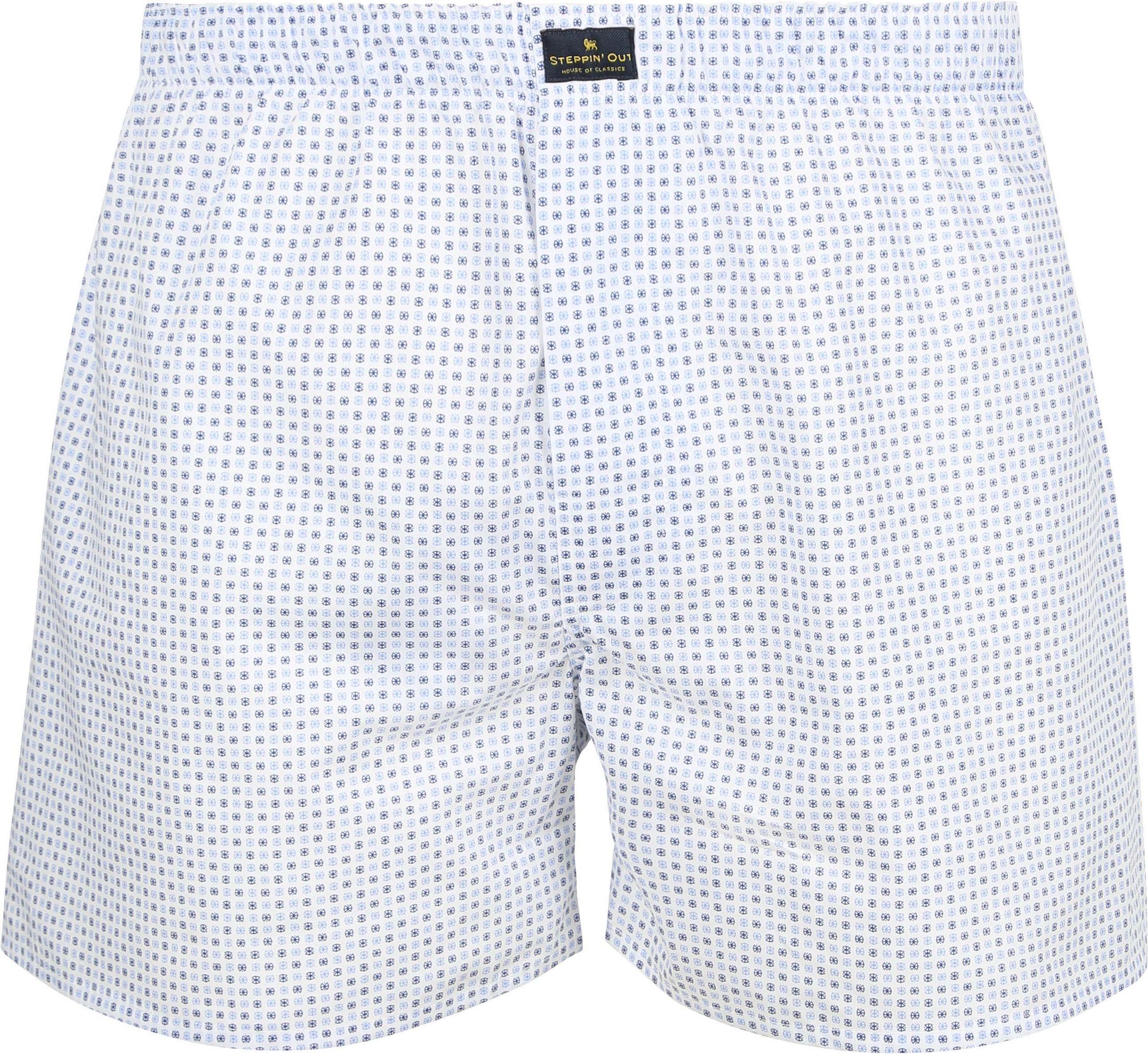 Steppin' Out Boxershort Print Stars Blue BOX-STEPP-11 commander en ligne | Suitable