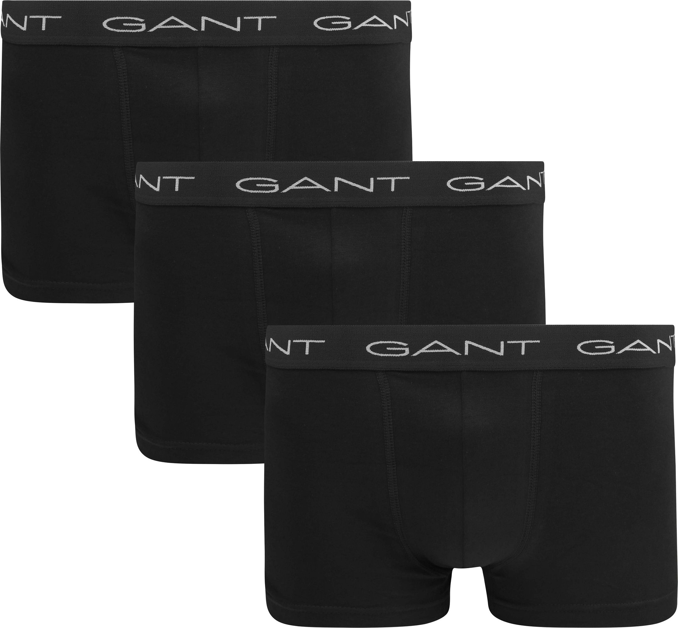 Gant Boxers Trunk 3-Pack Black order online | 900013003-5 | Suitable Liechtenstein