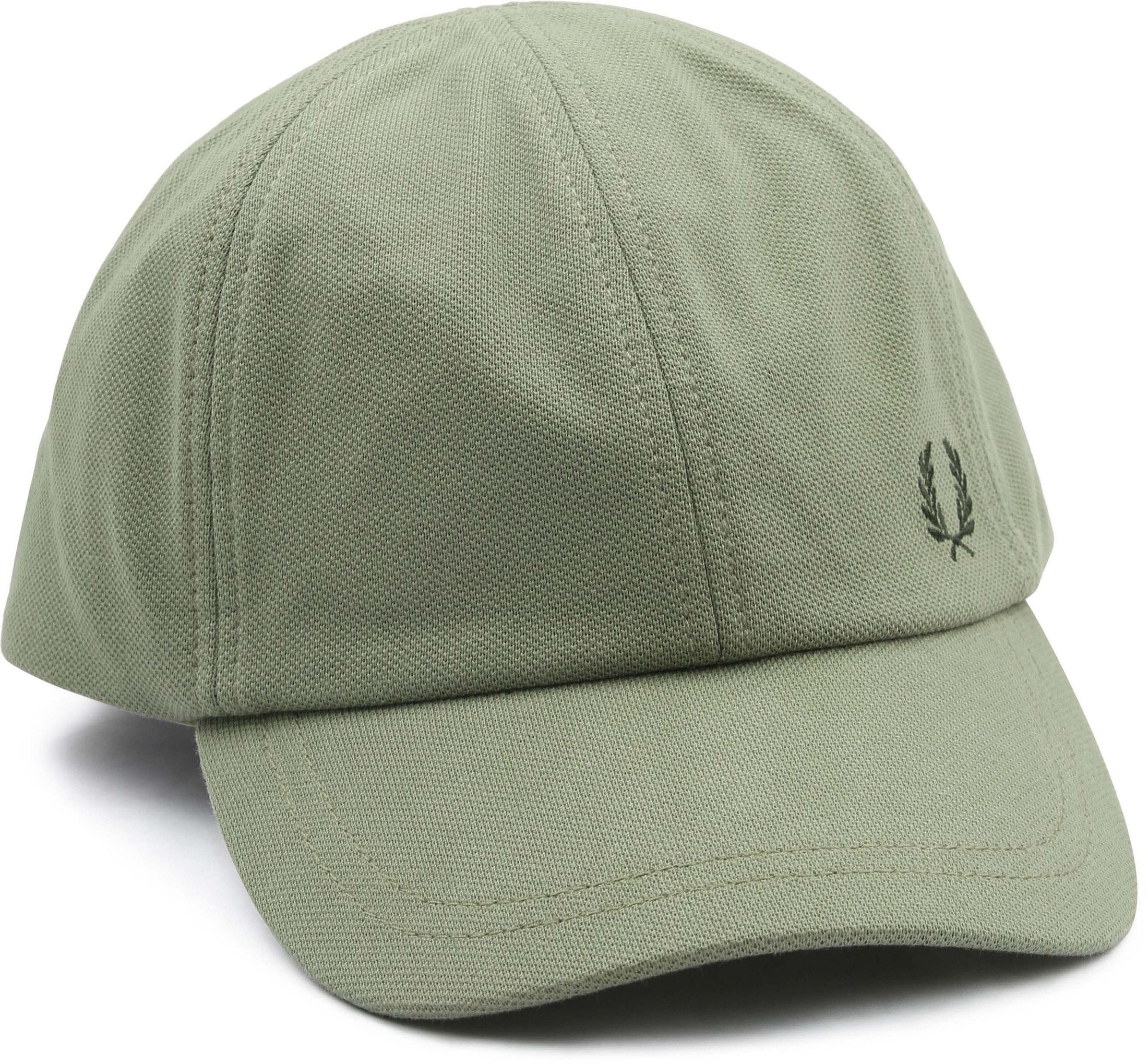 Fred Perry Cap Piqué Grün  kaufen | HW6726-Y64 | Suitable