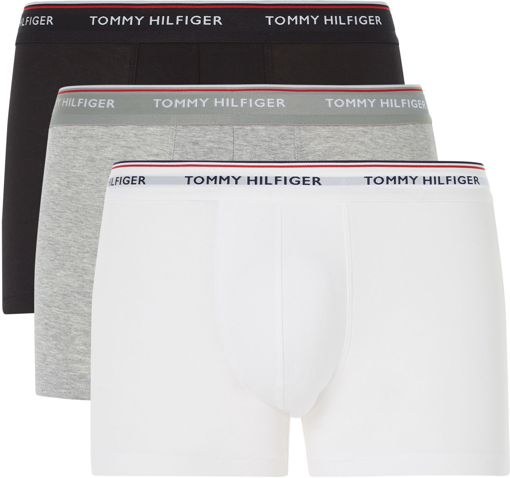 Tommy Hilfiger Boxer 3-Pakning Sort/Hvid/Grå 1U87903842-004