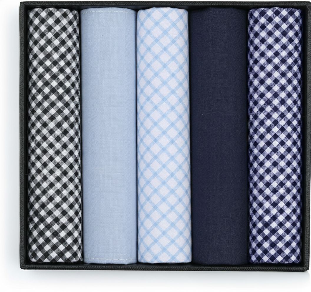 Suitable Pañuelos Azul HANK-VICHY-BLUE-25.03 