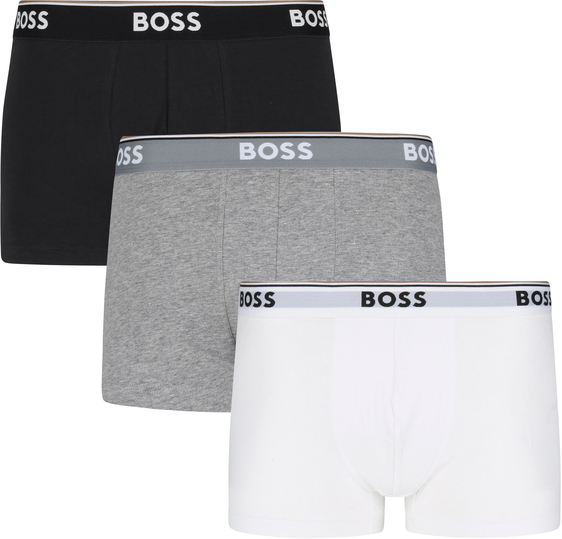BOSS Bokserka Szary 50475274-999 3-pack