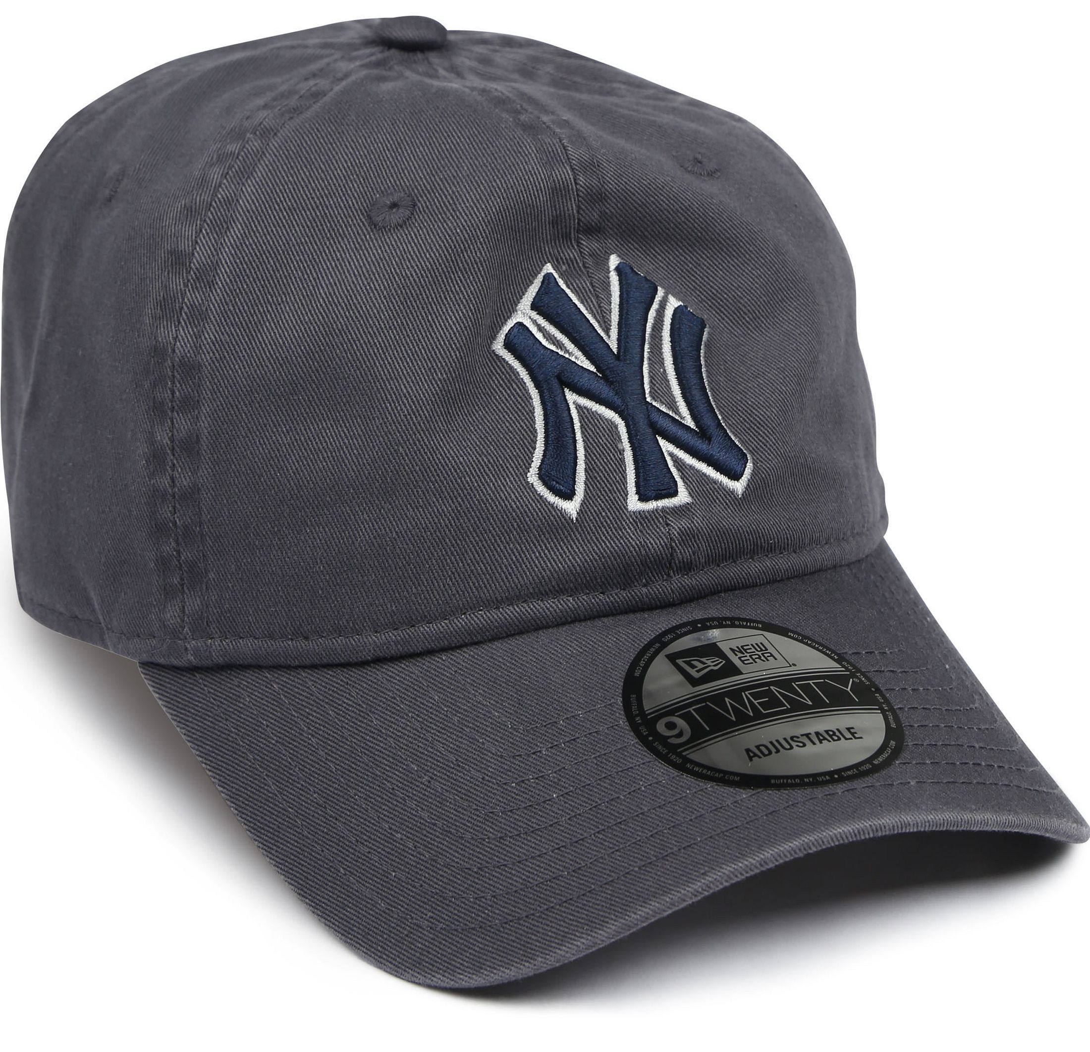 Køb New Era NY Yankees Cap Washed Grå 60235294-GRH | Suitable