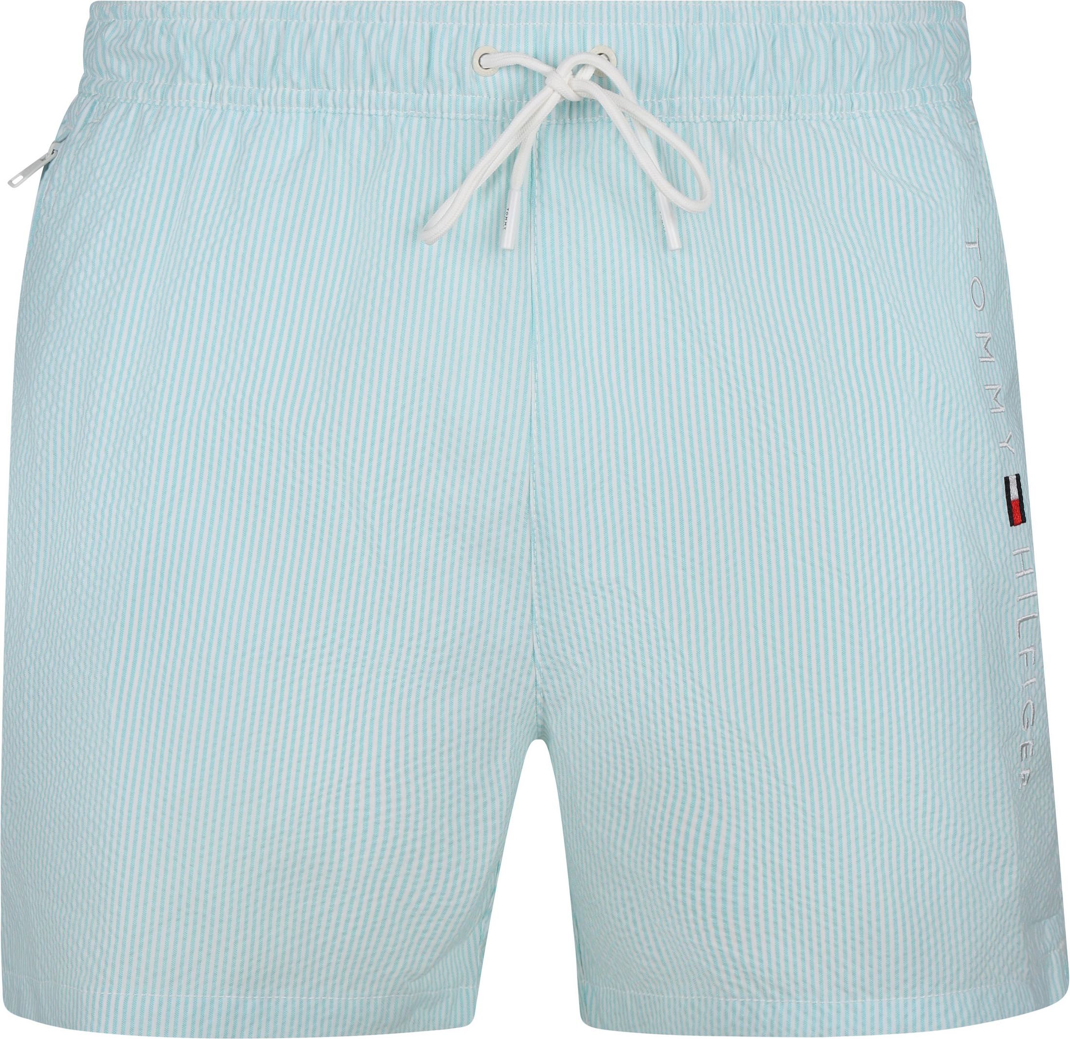 Tommy Hilfiger Badeshorts Drawstring Seersucker Aqua kaufen | Suitable