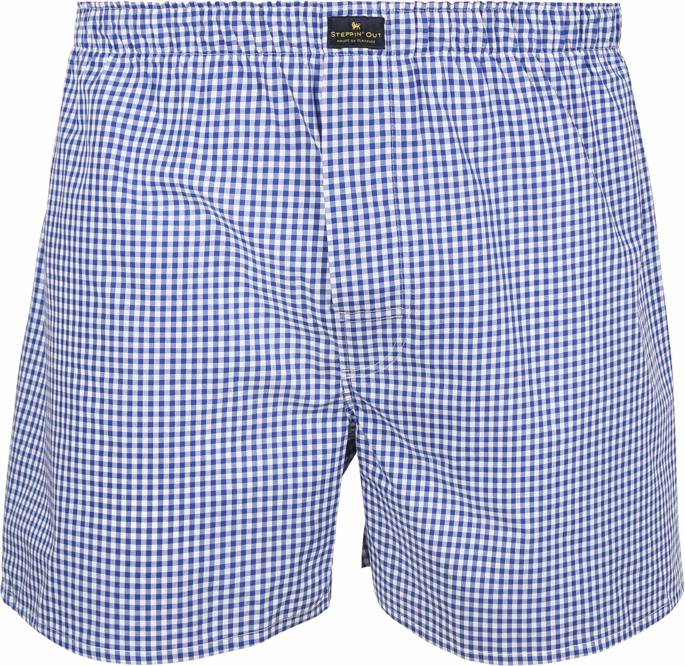 Steppin' Out Boxershorts Vichy Royal BOX-STEPP-07